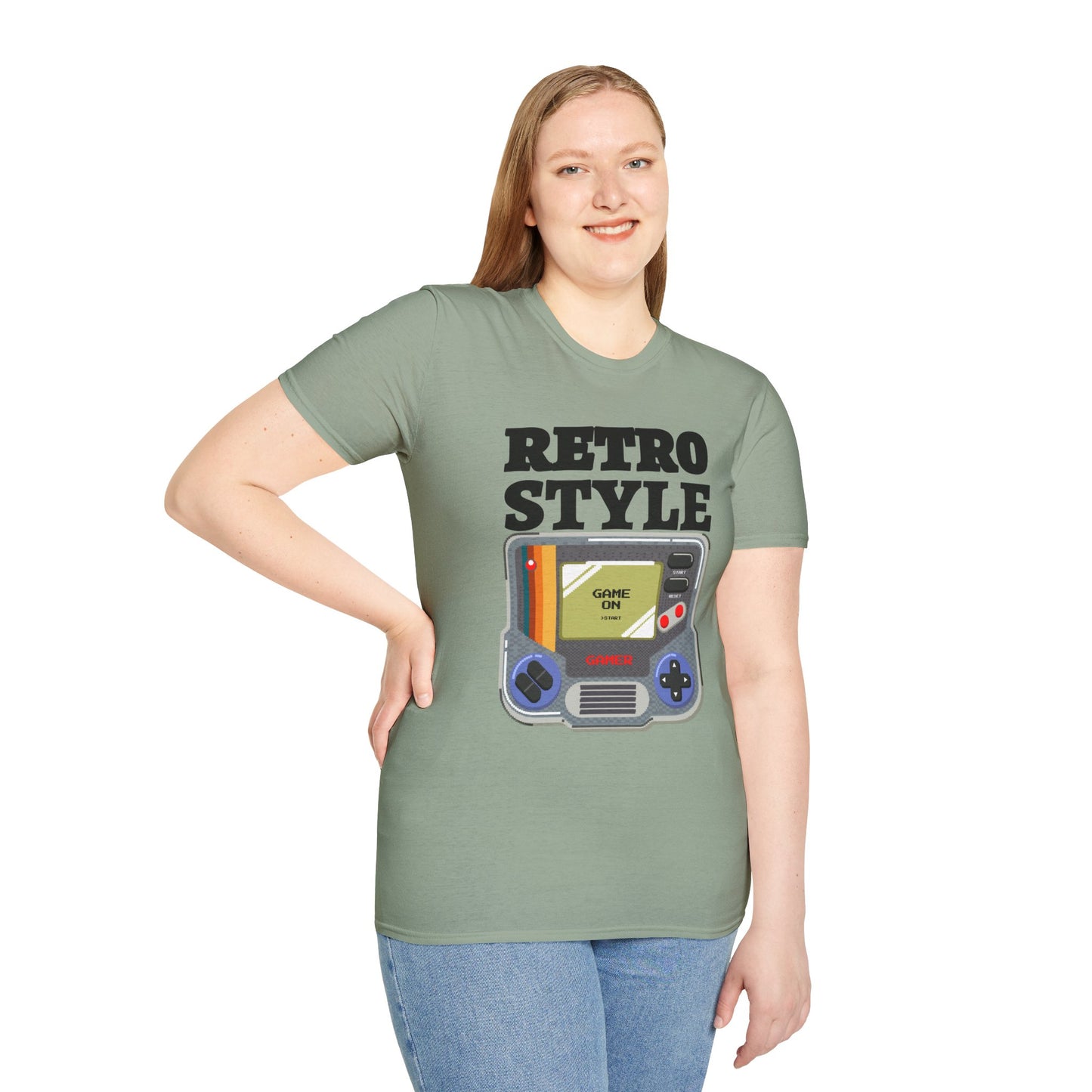 Retro T Shirt, Retro Design Shirt, Retro Art Tee Shirt, T-shirt with Retro Style