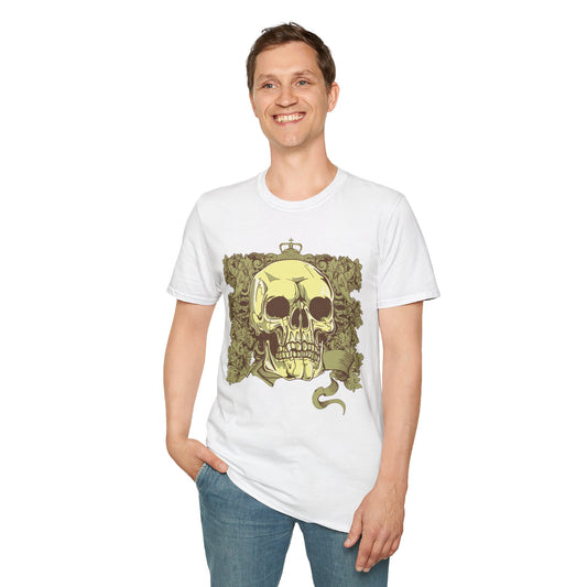 Skull T Shirt, Skull Design Shirt, Skull Art Tee Shirt, T-shirt with Skull 2