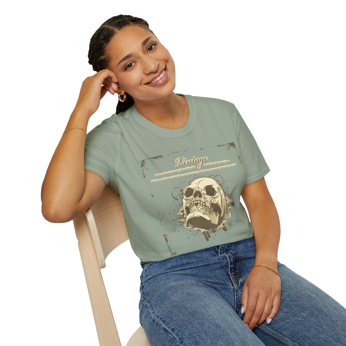 Skull T Shirt, Skull Design Shirt, Skull Art Tee Shirt, T-shirt with Skull 4