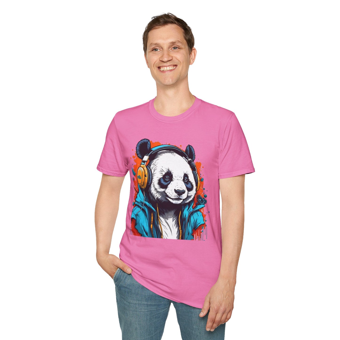 Animals Tees, Funny Animals Shirt, T Shirts with Funny Animals, T-Shirt with Panda, Panda Tees