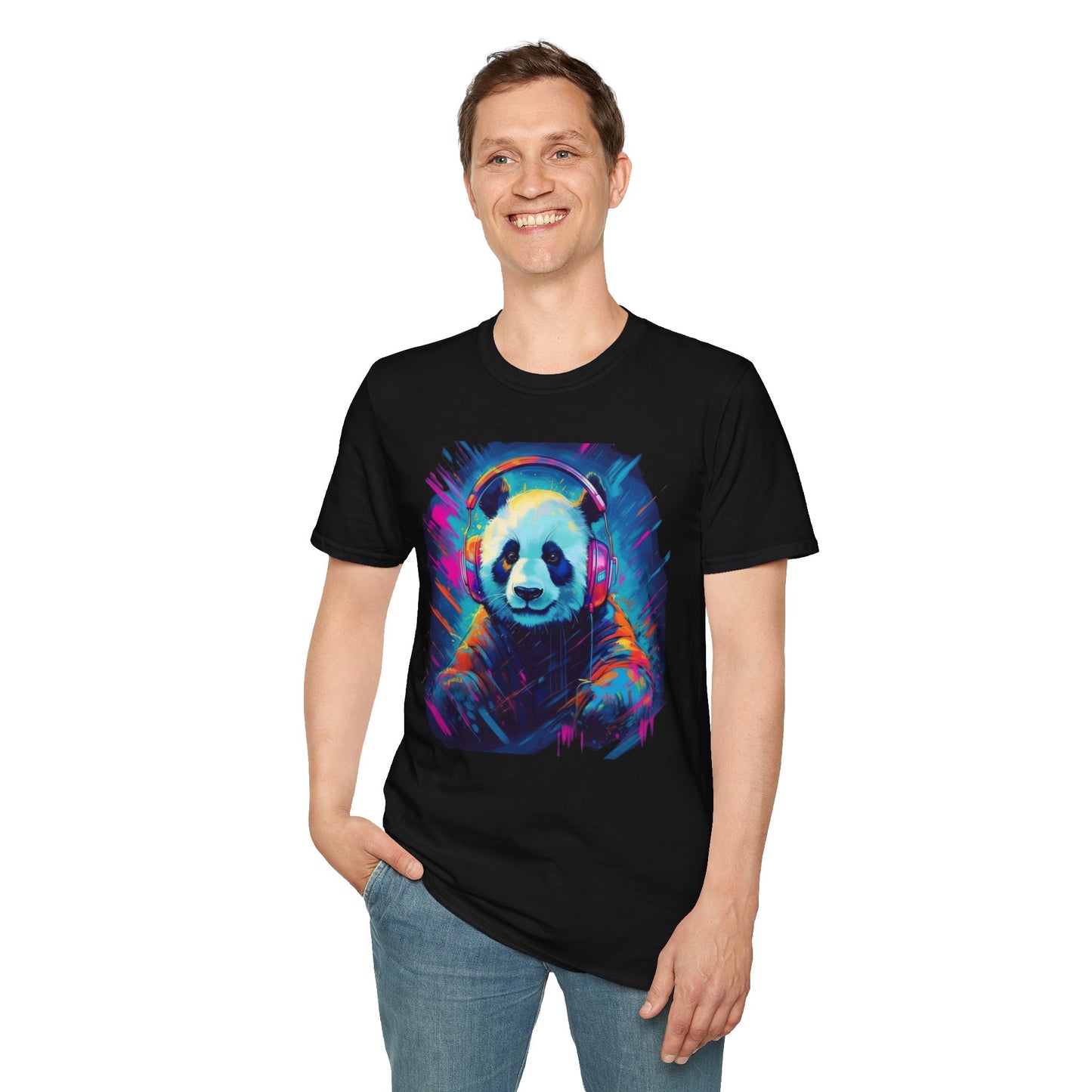 Animals Tees, Funny Animals Shirt, T Shirts with Funny Animals, T-Shirt with Panda, Panda Tees