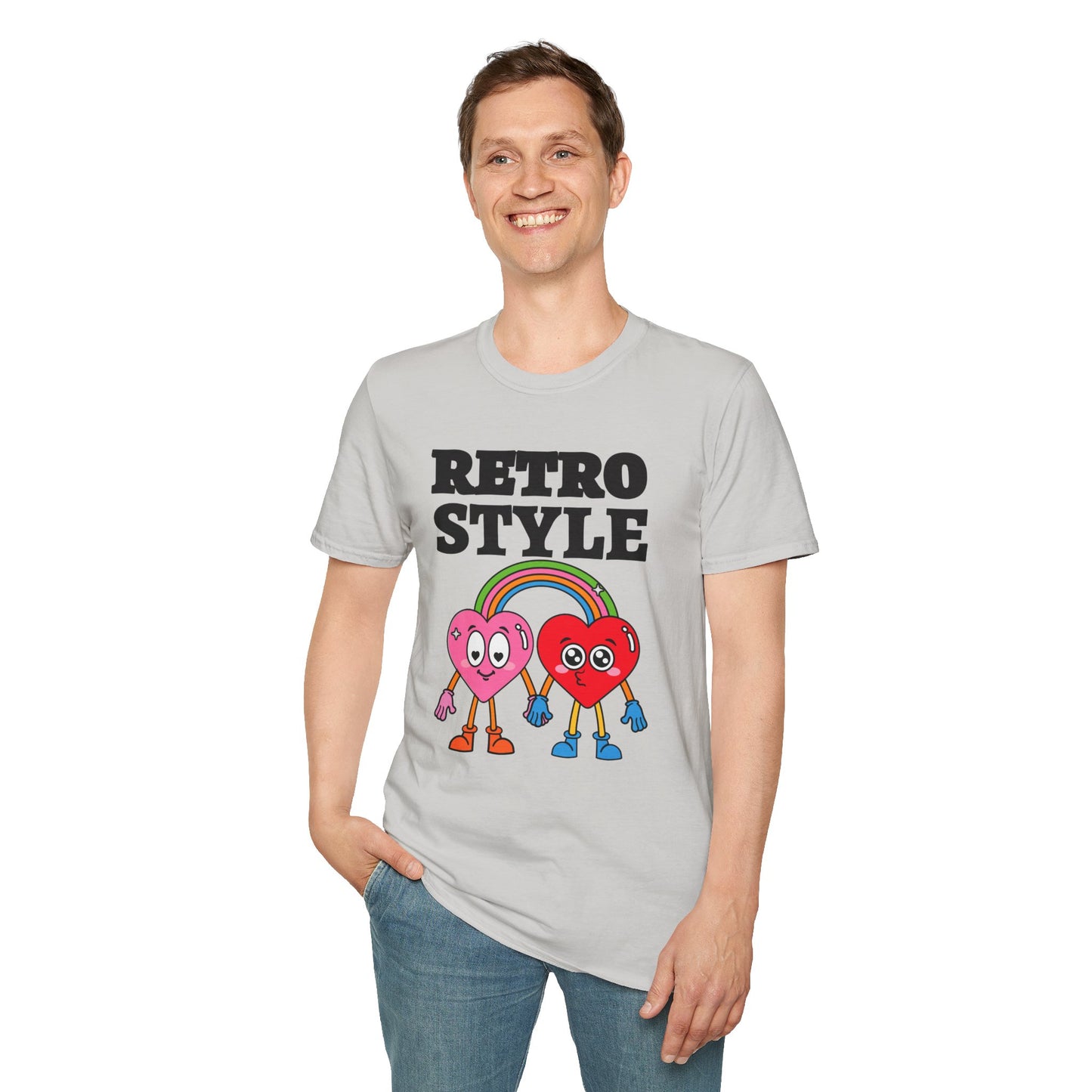 Retro T Shirt, Retro Design Shirt, Retro Art Tee Shirt, T-shirt with Retro Style