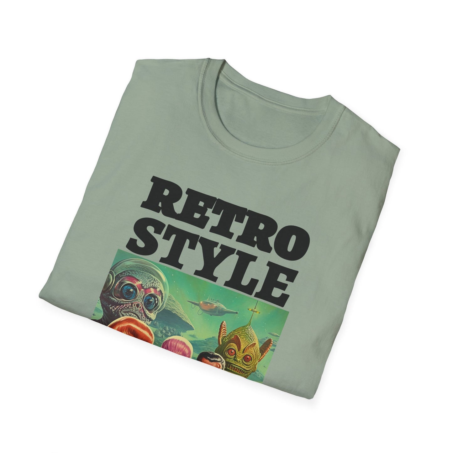 Retro T Shirt, Retro Design Shirt, Retro Art Tee Shirt, T-shirt with Retro Style