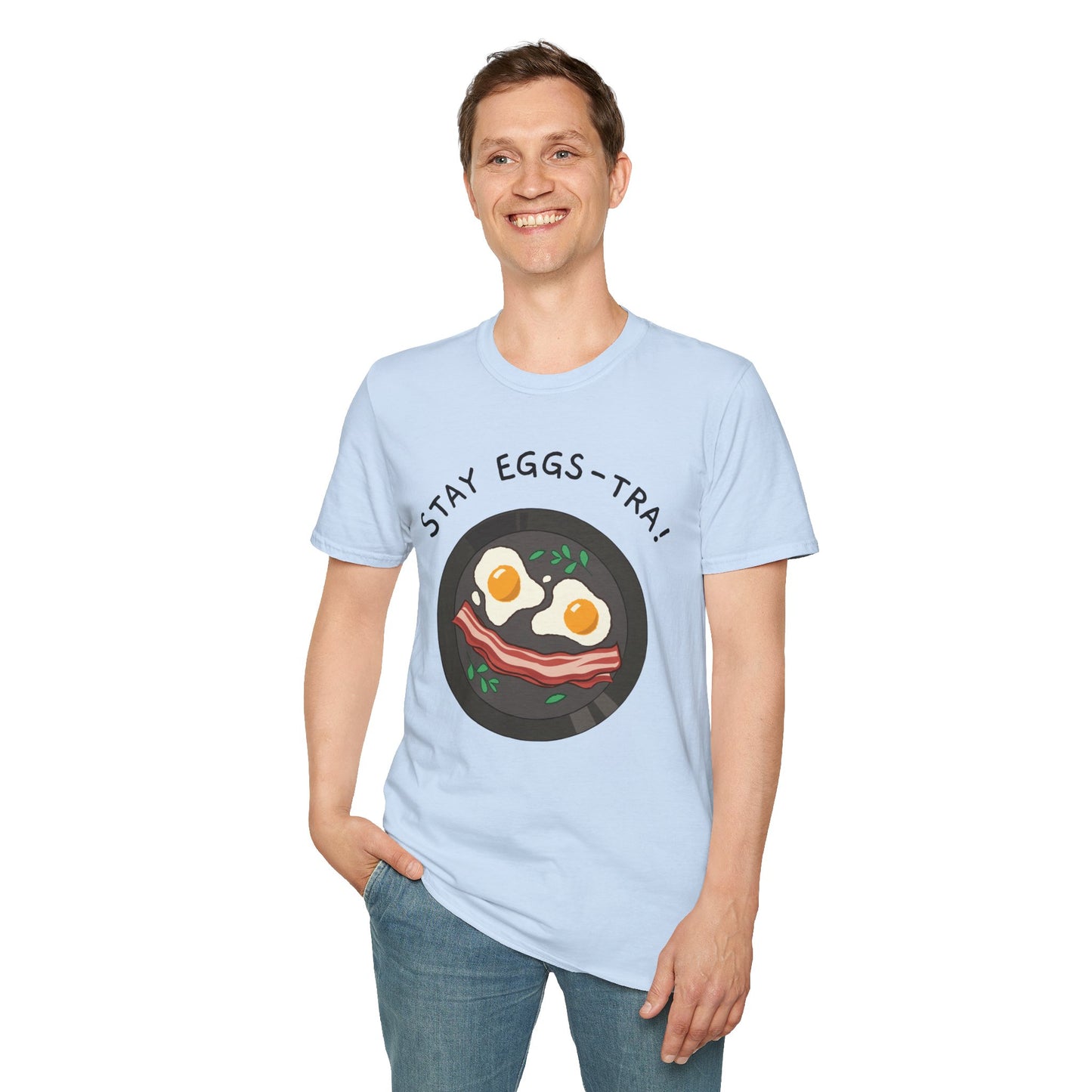 Food Tees, Funny Food T Shirts, Funny T Shirts, Bacon and Egg T Shirt, Egg and Bacon Shirt