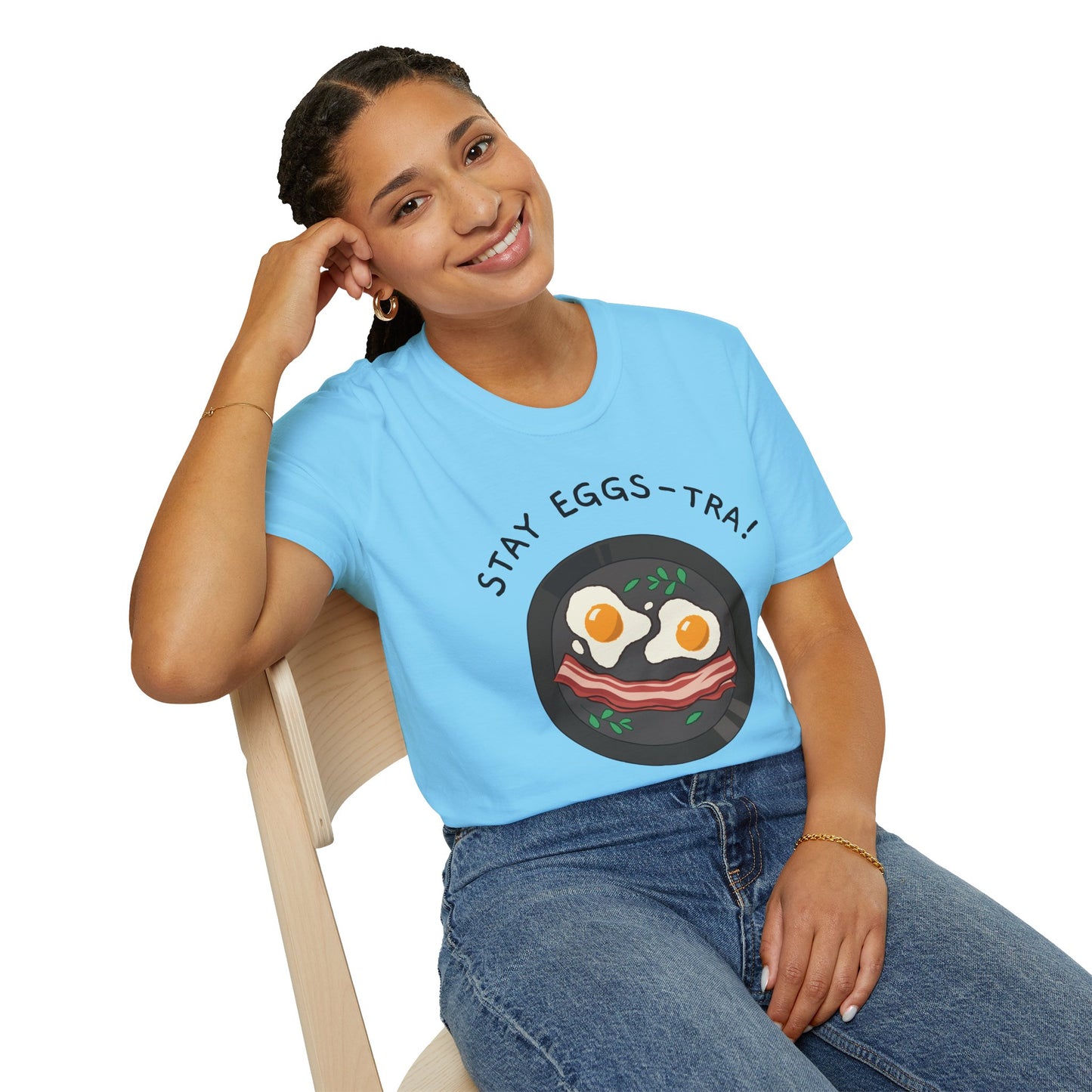 Food Tees, Funny Food T Shirts, Funny T Shirts, Bacon and Egg T Shirt, Egg and Bacon Shirt
