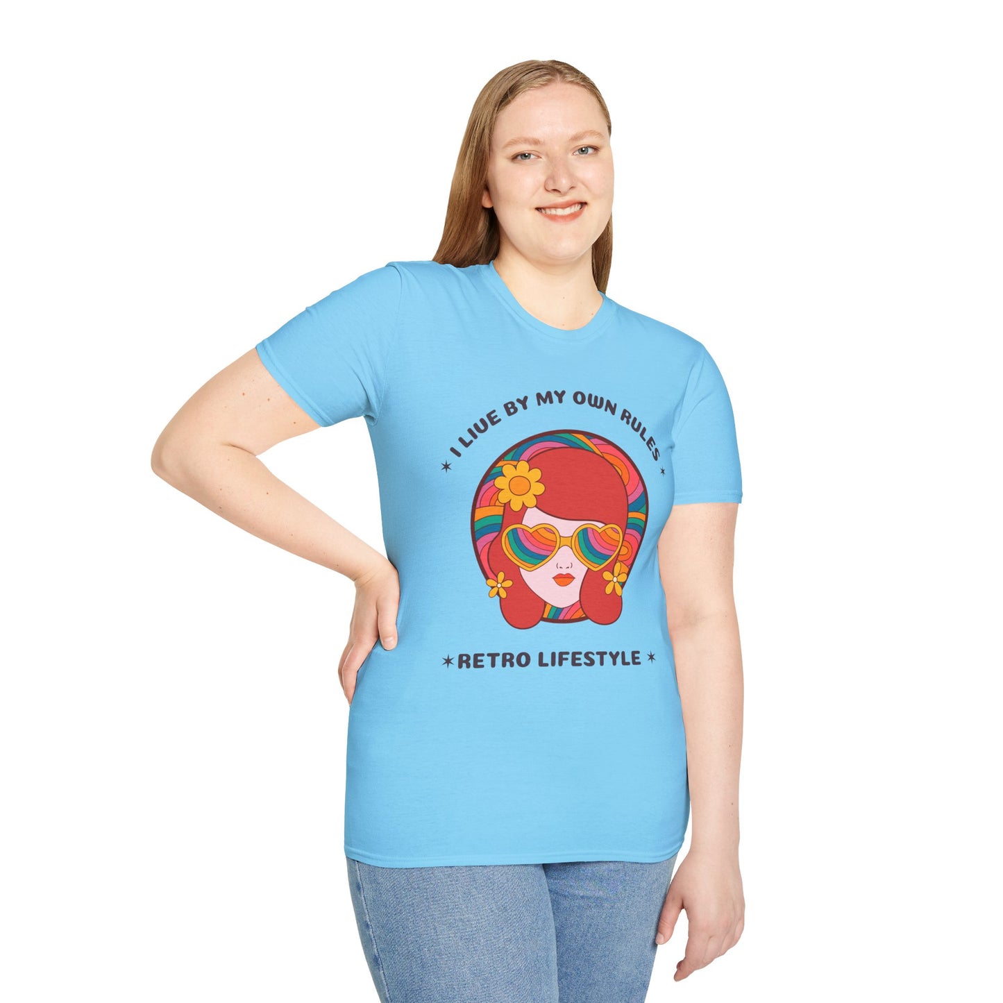Retro T Shirt, Retro Design Shirt, Retro Art Tee Shirt, T-shirt with Retro Style