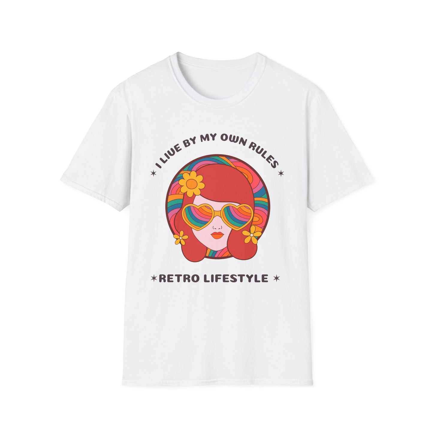 Retro T Shirt, Retro Design Shirt, Retro Art Tee Shirt, T-shirt with Retro Style