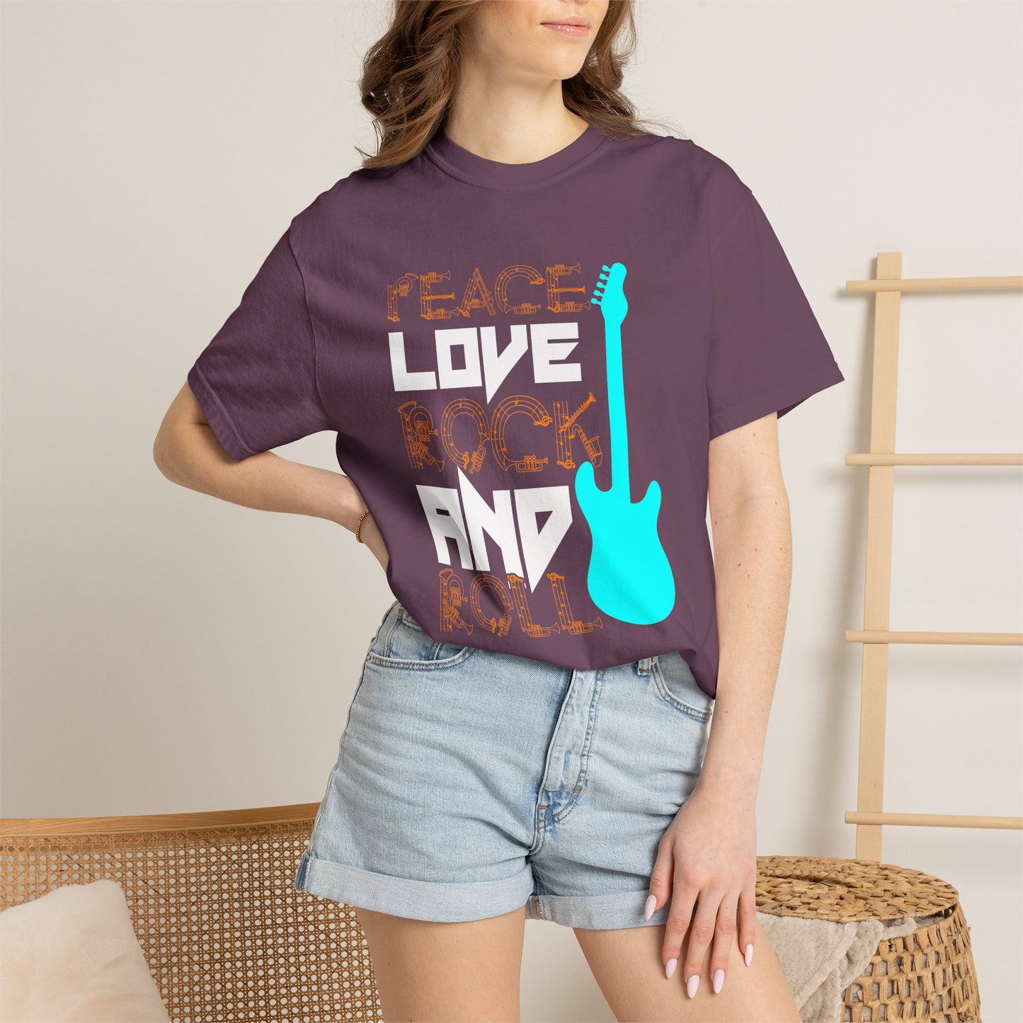 Music Graphic Design Unisex Cotton T-shirt 078