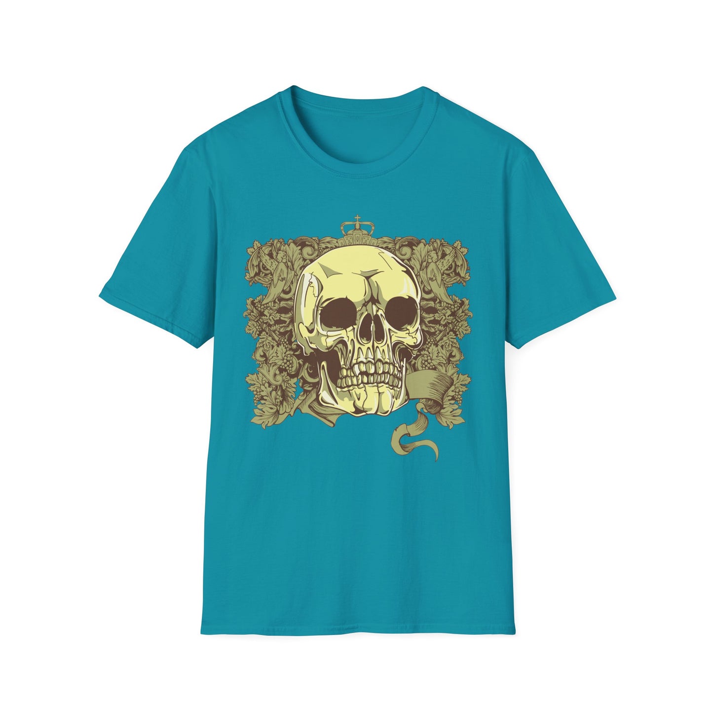 Skull T Shirt, Skull Design Shirt, Skull Art Tee Shirt, T-shirt with Skull 2