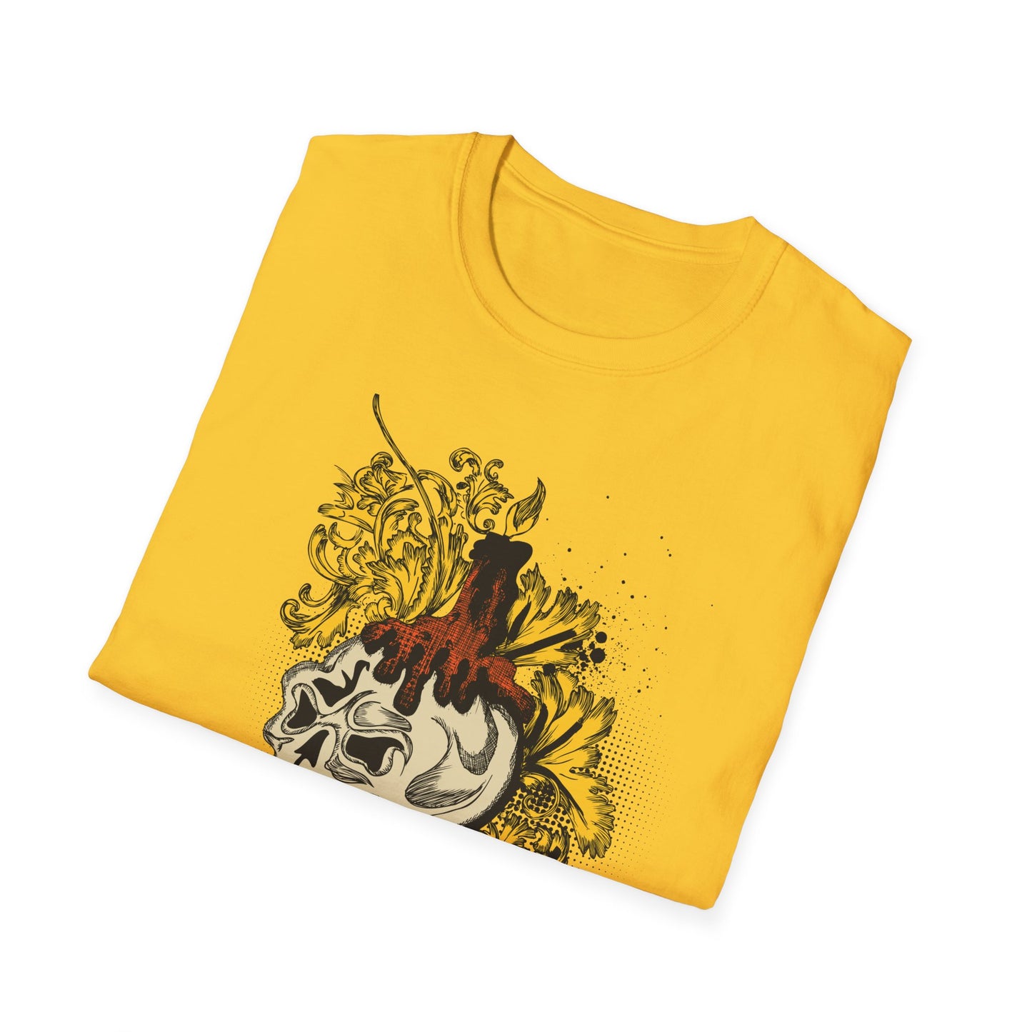 Skull T Shirt, Skull Design Shirt, Skull Art Tee Shirt, T-shirt with Skull 1