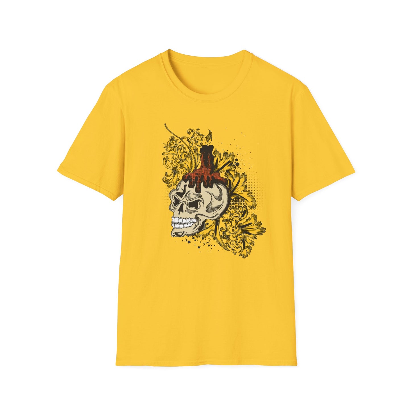 Skull T Shirt, Skull Design Shirt, Skull Art Tee Shirt, T-shirt with Skull 1