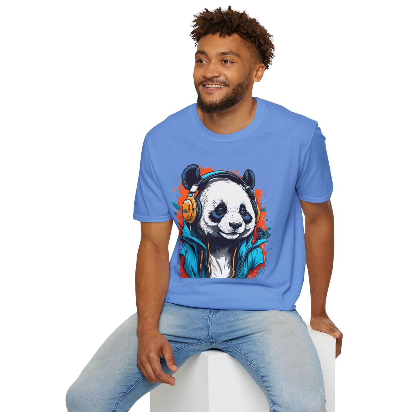 Animals Tees, Funny Animals Shirt, T Shirts with Funny Animals, T-Shirt with Panda, Panda Tees