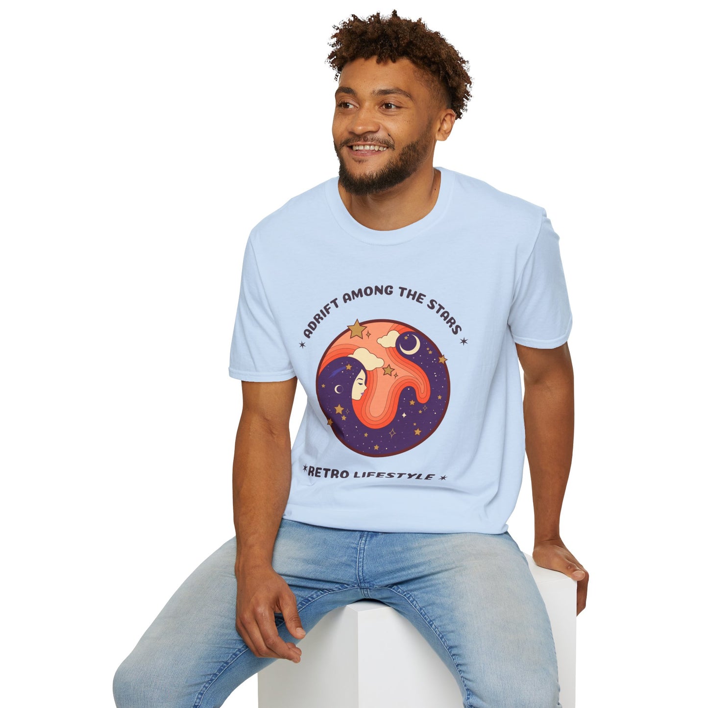 Retro T Shirt, Retro Design Shirt, Retro Art Tee Shirt, T-shirt with Retro Style