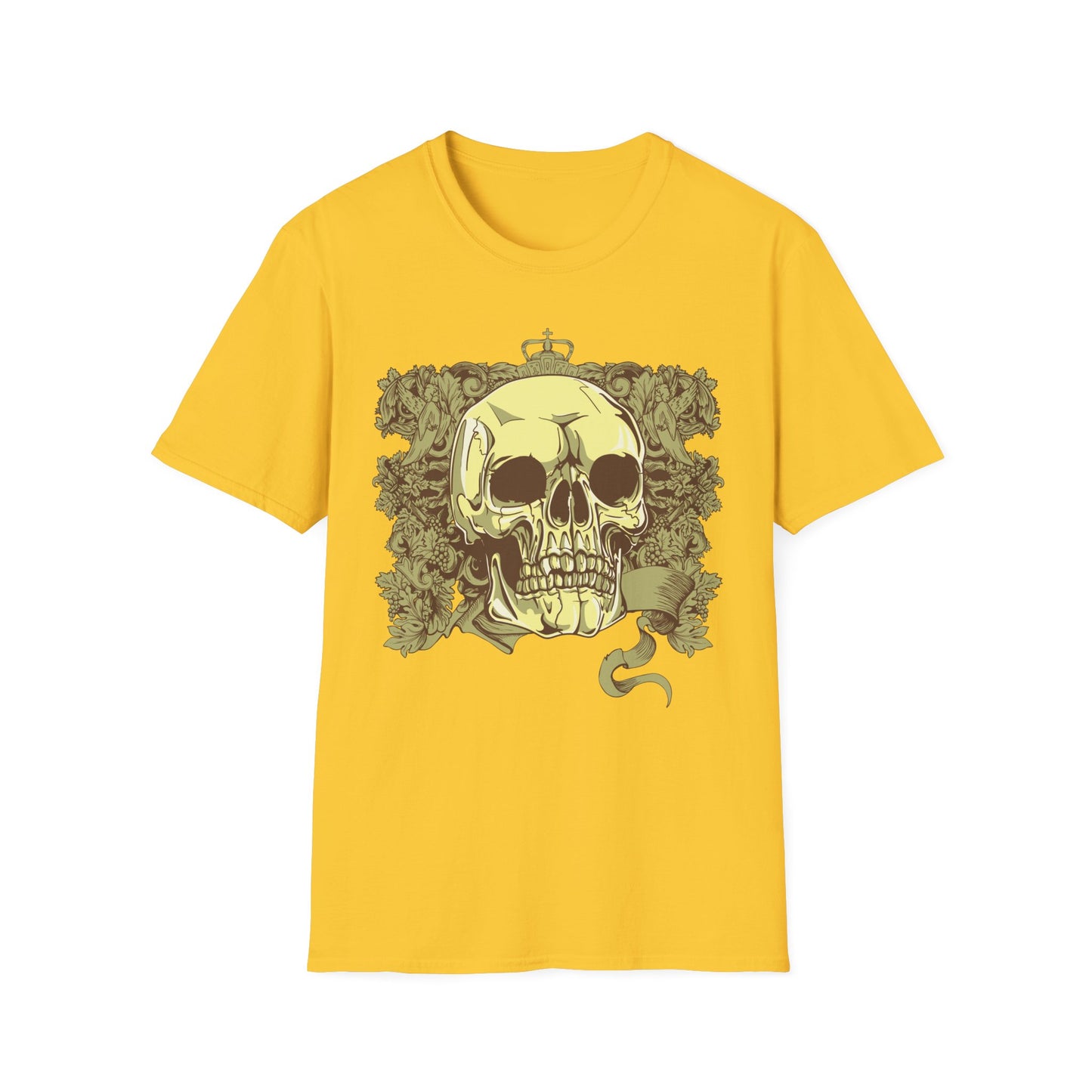 Skull T Shirt, Skull Design Shirt, Skull Art Tee Shirt, T-shirt with Skull 2