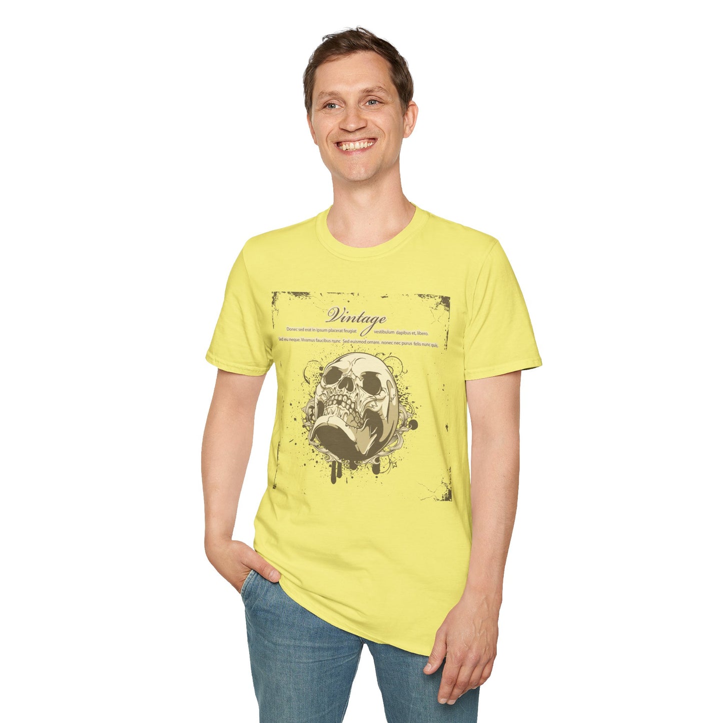 Skull T Shirt, Skull Design Shirt, Skull Art Tee Shirt, T-shirt with Skull 4