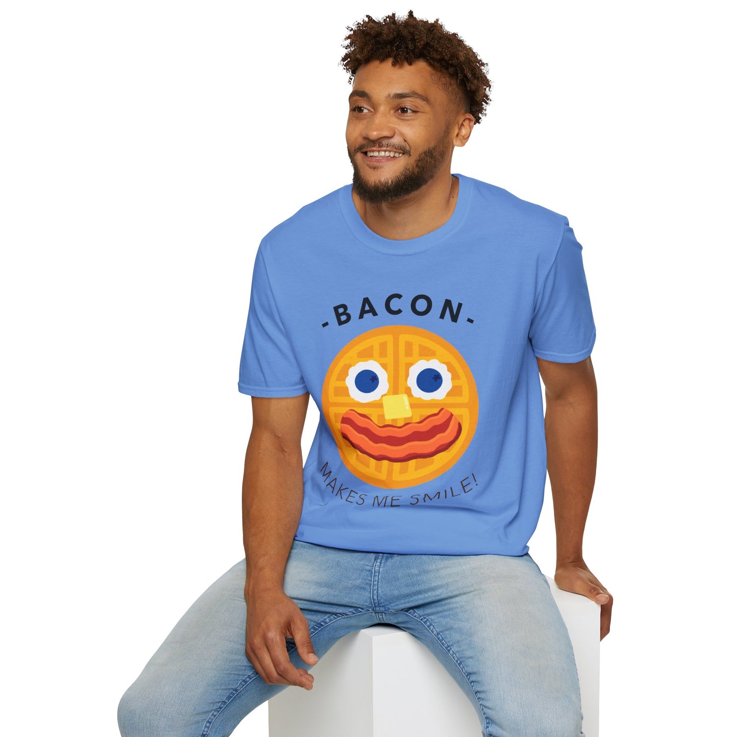 Food Tees, Funny Food T Shirts, Funny T Shirts, Bacon and Egg T Shirt, Egg and Bacon Shirt