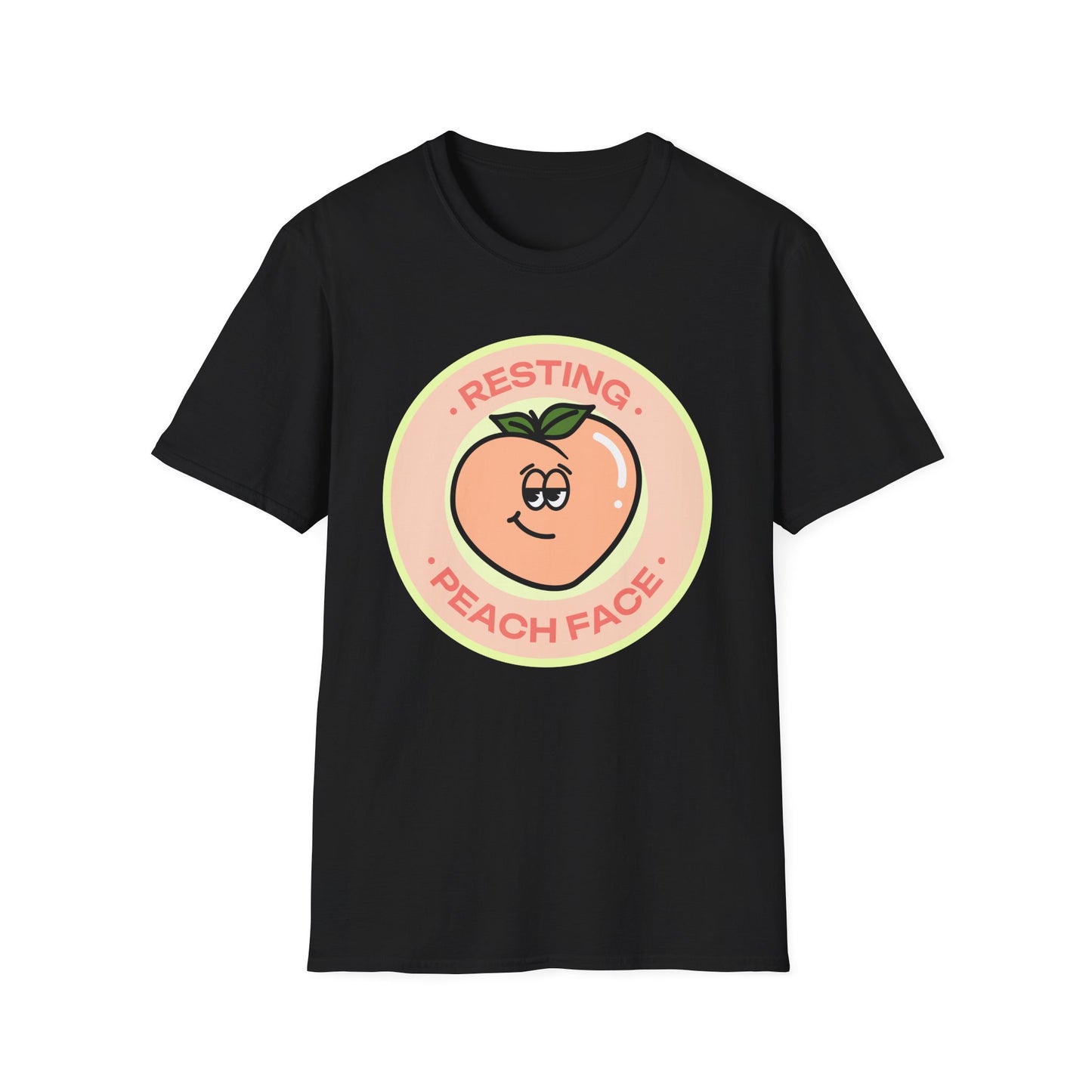 Food Tees, Funny Food T Shirts, Funny T Shirts, Shirt with Fruits, Shirt with Peach
