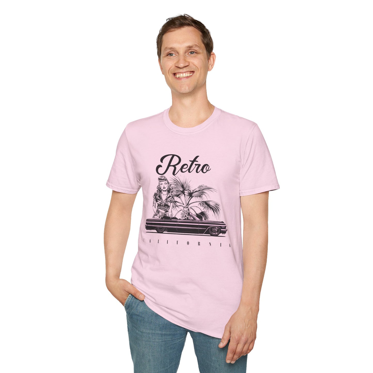 Retro T Shirt, Retro Design Shirt, Retro Art Tee Shirt, T-shirt with Retro Style