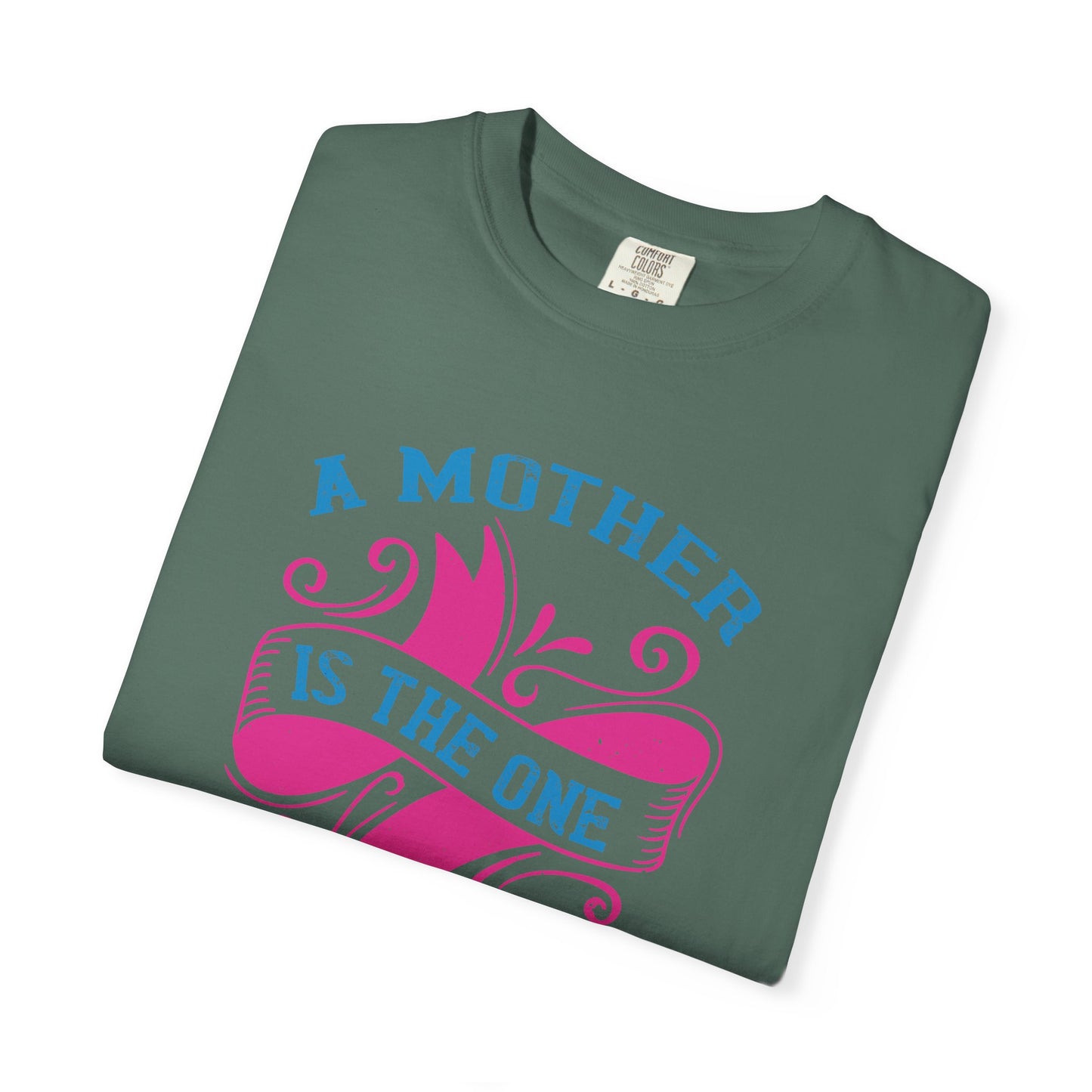 Mom T-shirt Mother Day Mama Tee Unisex Comfort Colors Garment-Dyed Cotton h54