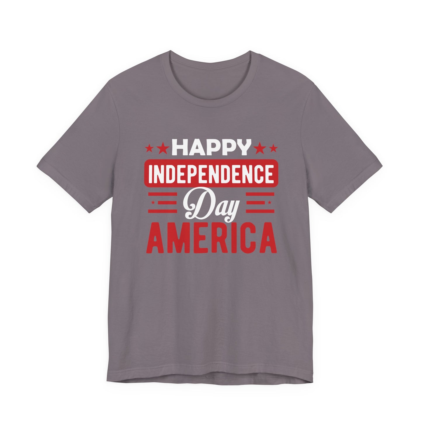 Happy Independence Day America Graphic Unisex Cotton T-Shirt 015