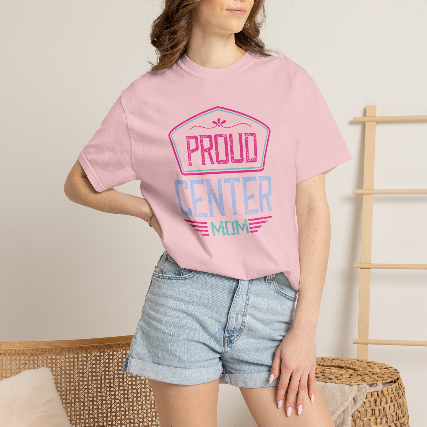 Mom T-shirt Mother Day Mama Tee Unisex Comfort Colors Garment-Dyed Cotton h89