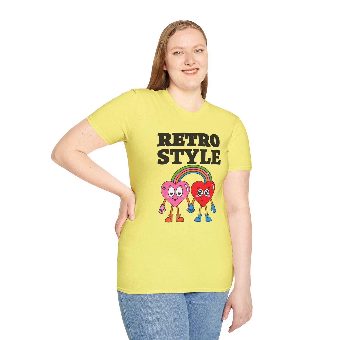 Retro T Shirt, Retro Design Shirt, Retro Art Tee Shirt, T-shirt with Retro Style