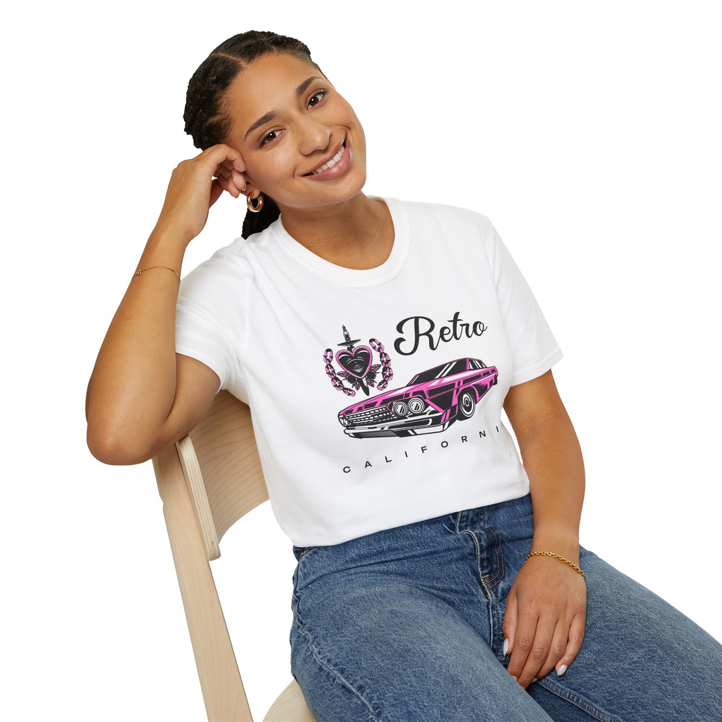 Retro T Shirt, Retro Design Shirt, Retro Art Tee Shirt, T-shirt with Retro Style