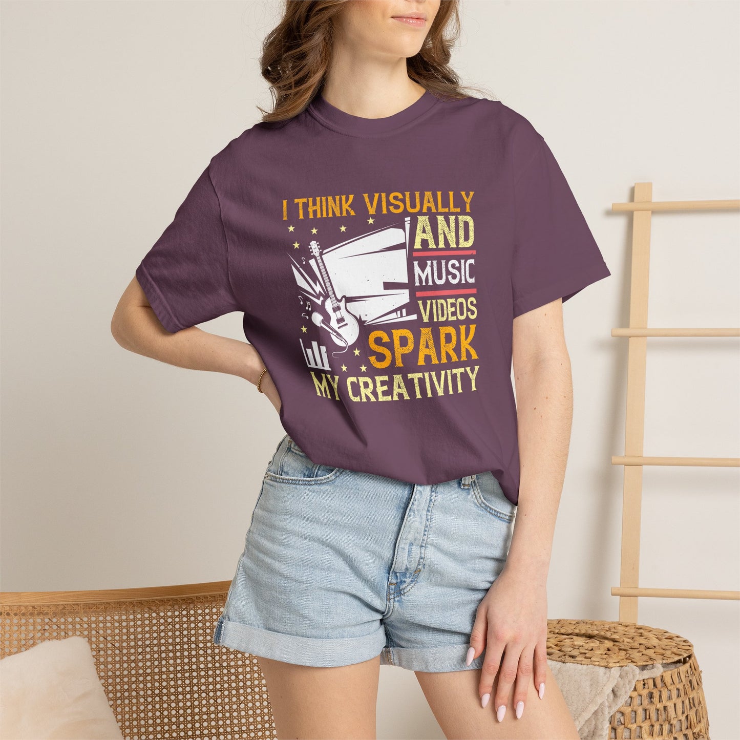 Music Graphic Design Unisex Cotton T-shirt m14