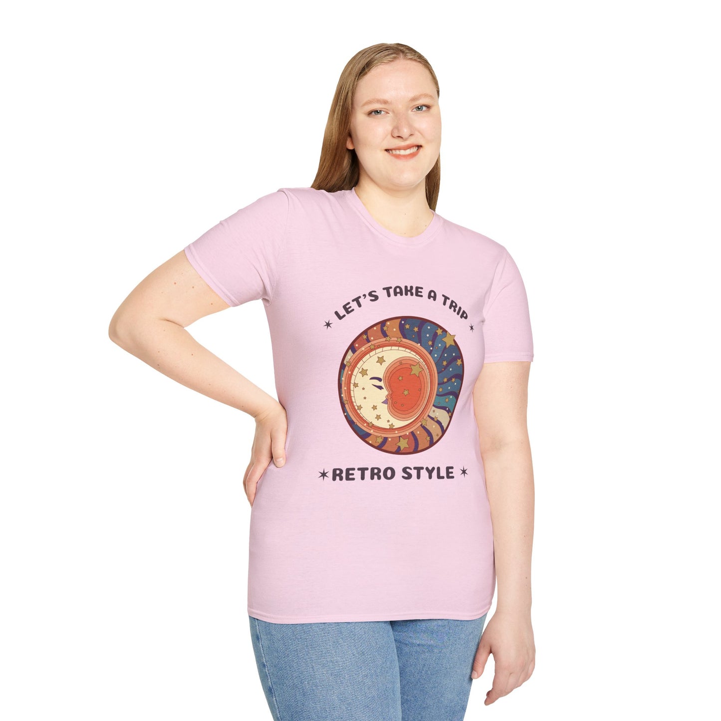 Retro T Shirt, Retro Design Shirt, Retro Art Tee Shirt, T-shirt with Retro Style