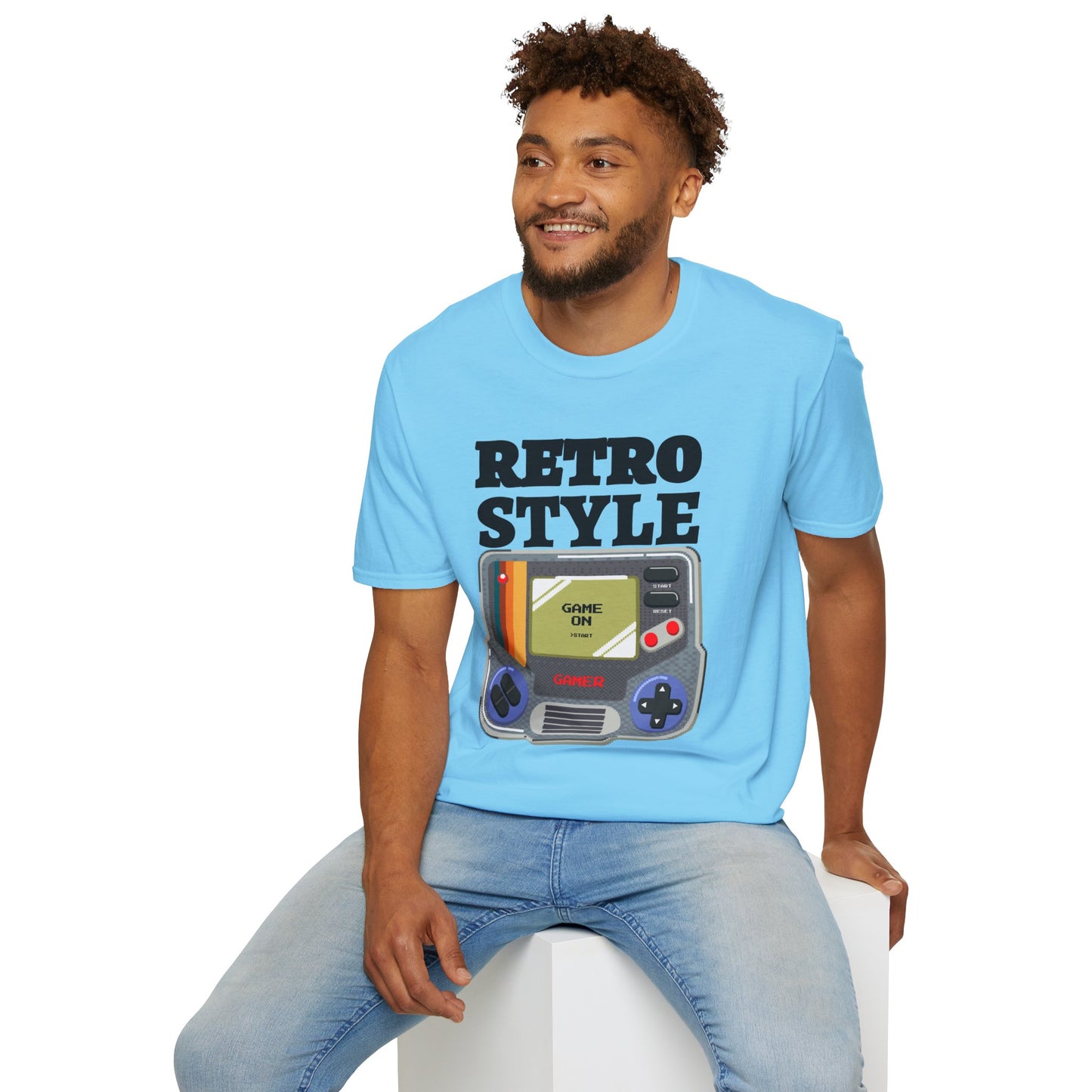 Retro T Shirt, Retro Design Shirt, Retro Art Tee Shirt, T-shirt with Retro Style