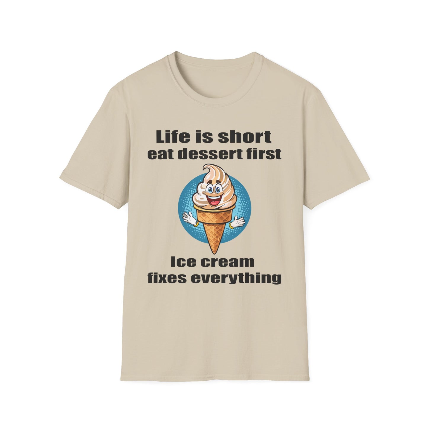 Food Tees, Funny Food T Shirts, Funny T Shirts, Shirt with Food, Junk Food Tees, Shirt with Ice Cream, Ice Cream T-Shirt