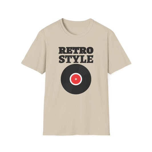 Retro T Shirt, Retro Design Shirt, Retro Art Tee Shirt, T-shirt with Retro Style