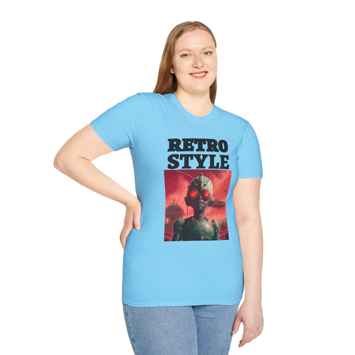 Retro T Shirt, Retro Design Shirt, Retro Art Tee Shirt, T-shirt with Retro Style