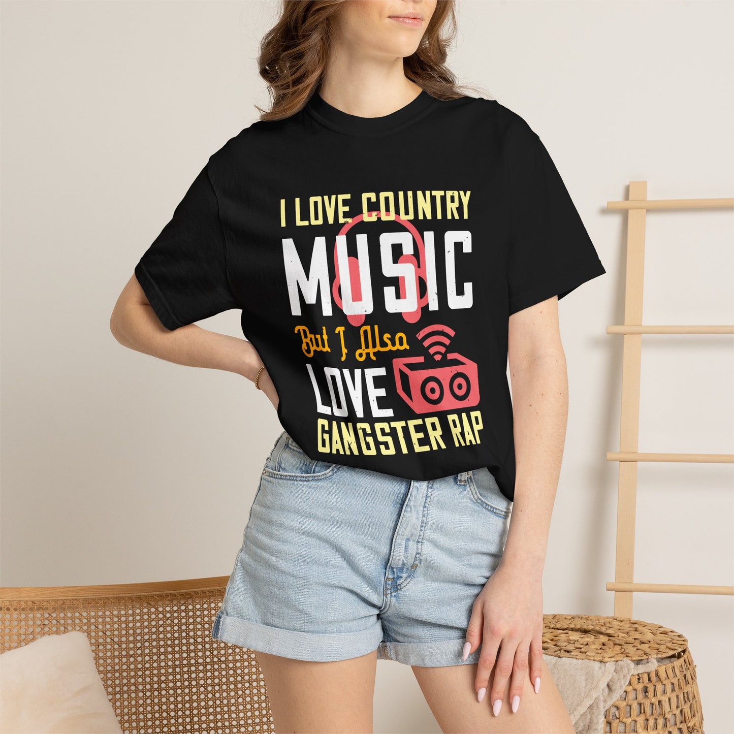 Music Graphic Design Unisex Cotton T-shirt m11