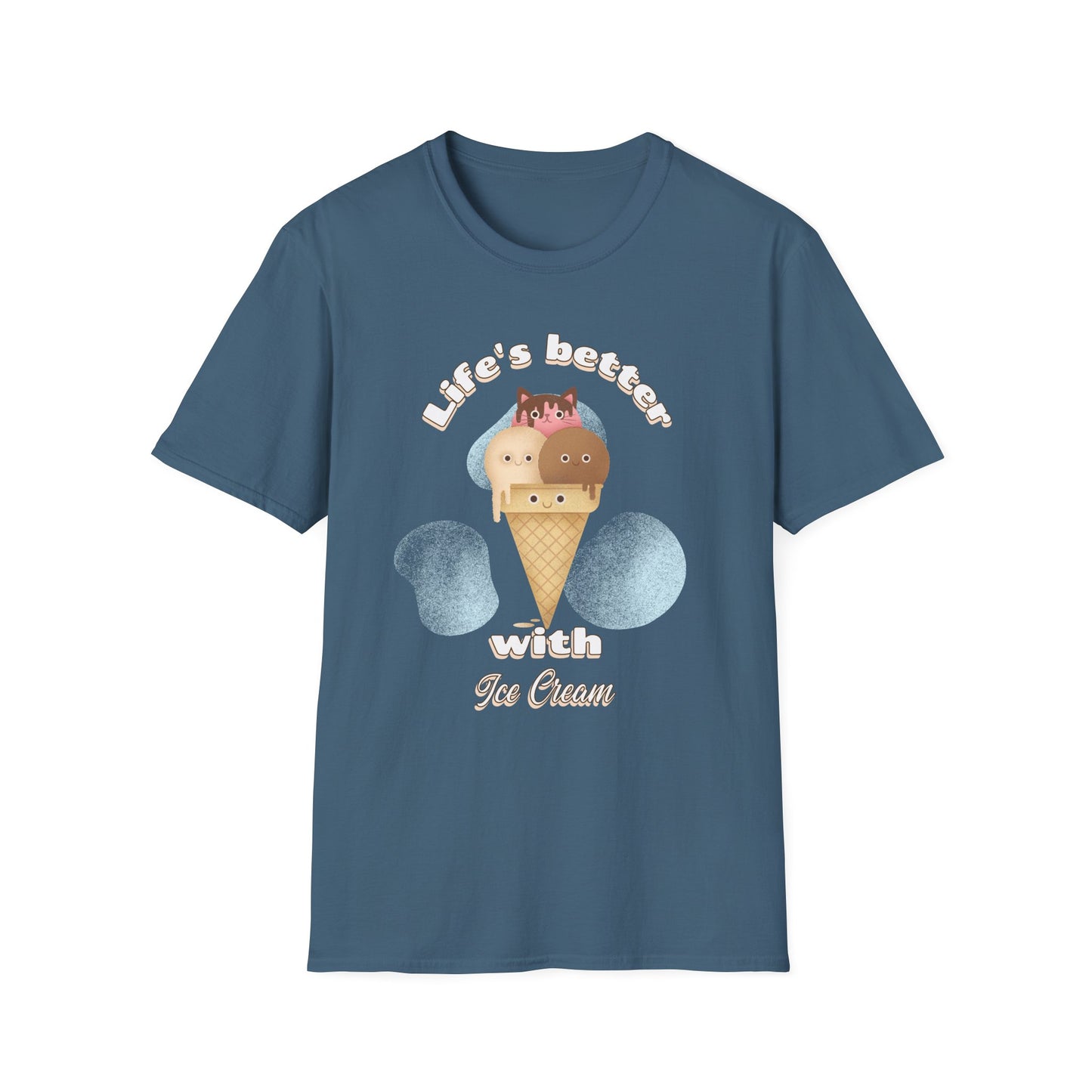Food Tees, Funny Food T Shirts, Funny T Shirts, Shirt with Food, Junk Food Tees, Shirt with Ice Cream, Ice Cream T-Shirt