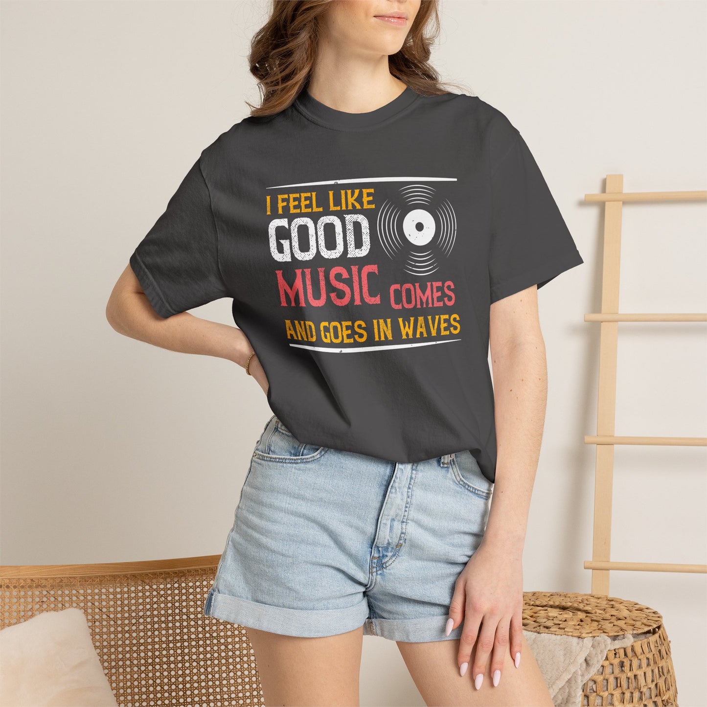 Music Graphic Design Unisex Cotton T-shirt m8