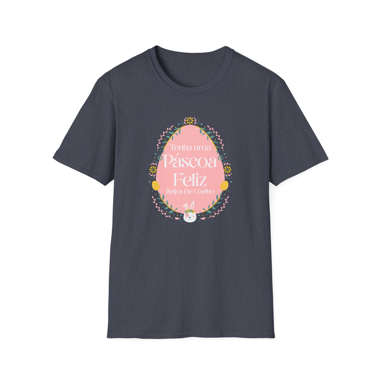 Easter Egg T-Shirt, Tee Shirt with Easter Signature, T Shirt with Easter Prints, Tee Shirt with Easter Design - 2