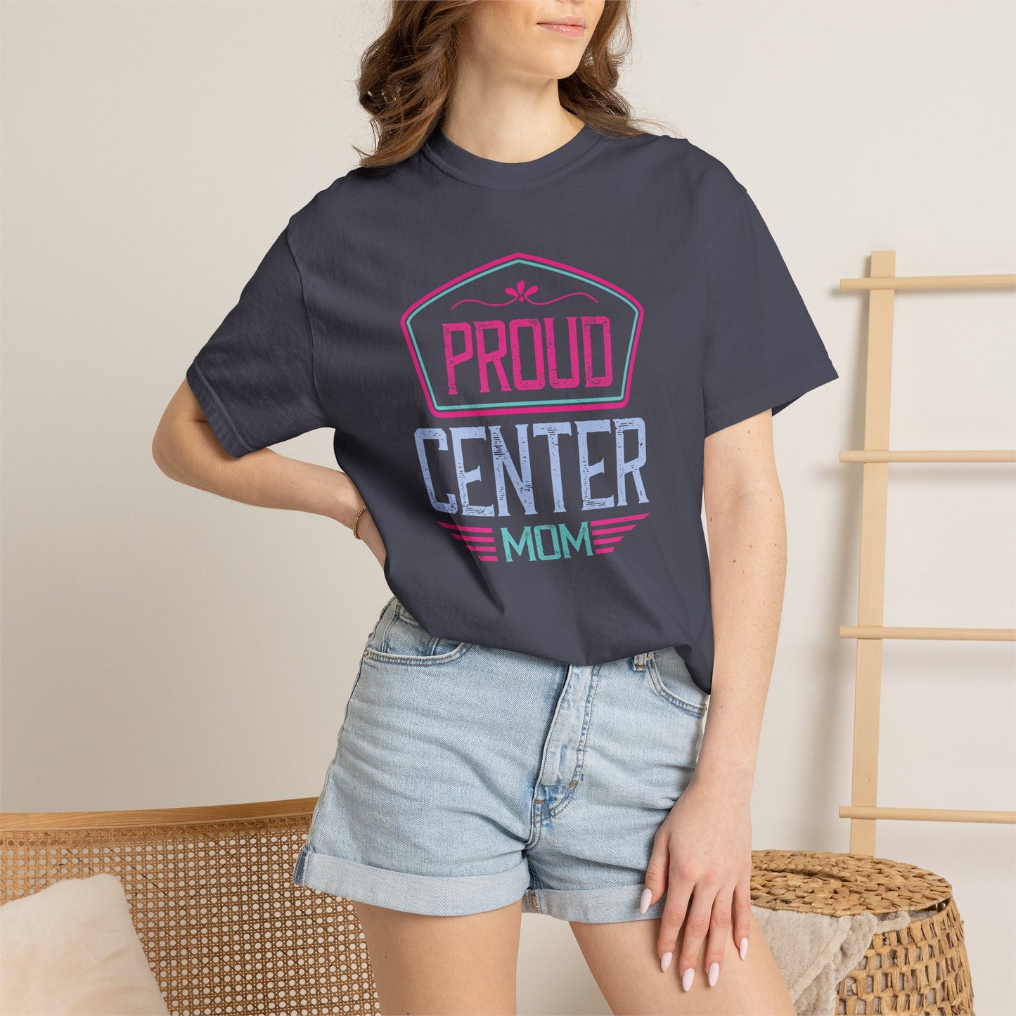 Mom T-shirt Mother Day Mama Tee Unisex Comfort Colors Garment-Dyed Cotton h89