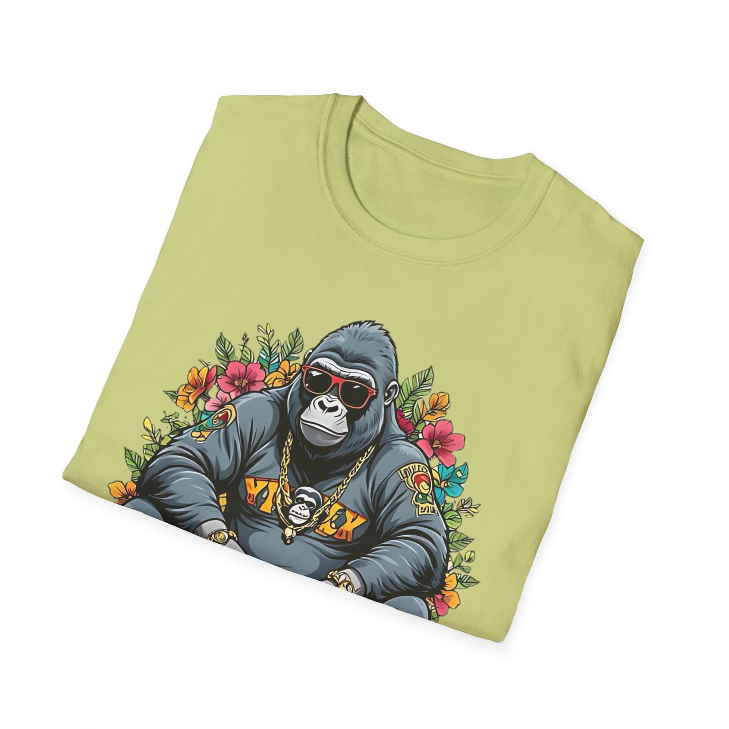 Animals Tees, Funny Animals Shirt, T Shirts with Funny Animals, T-Shirt with Gorilla, Monkey Tees