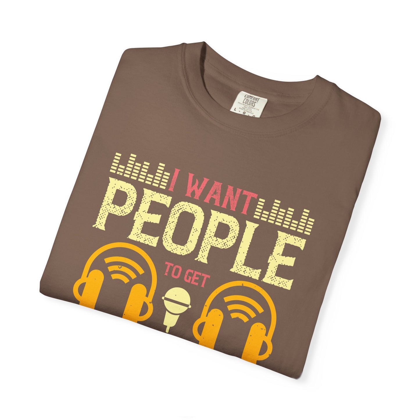 Music Graphic Design Unisex Cotton T-shirt m16
