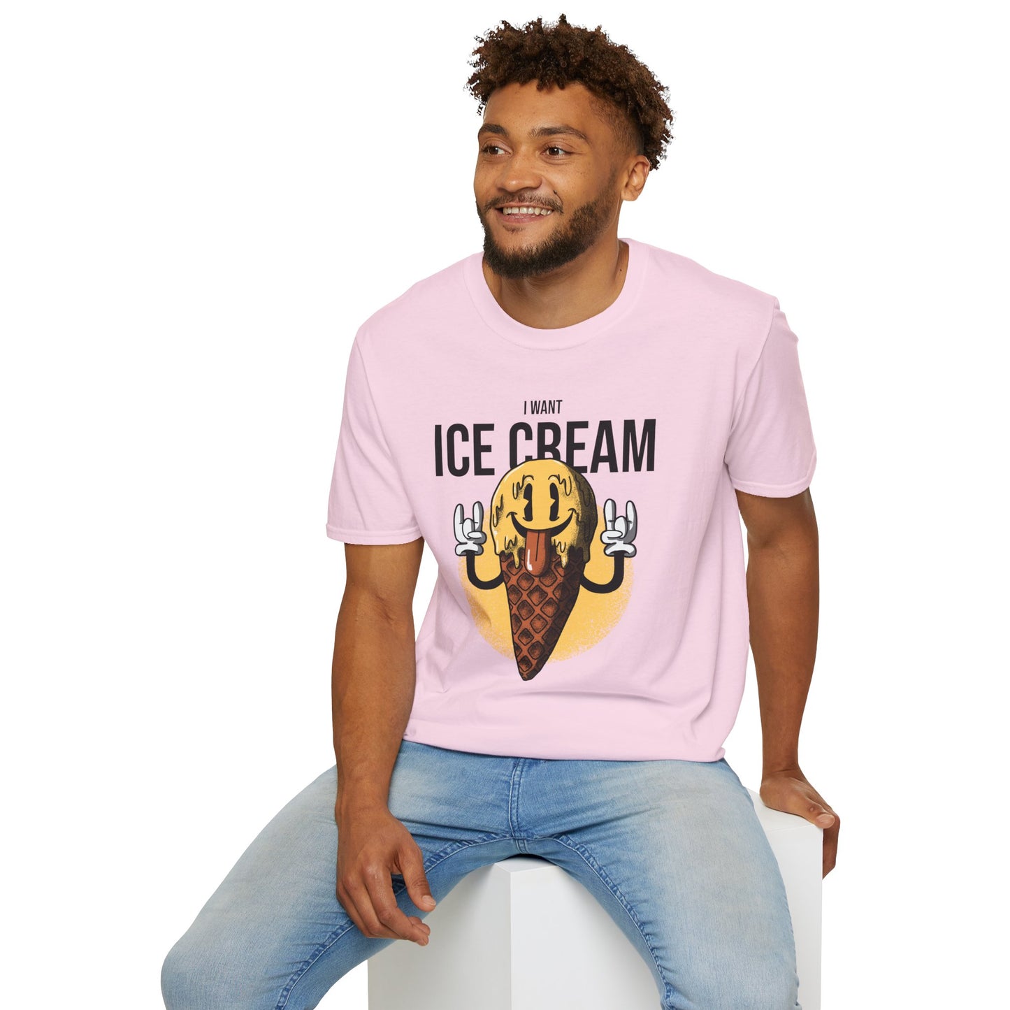 Food Tees, Funny Food T Shirts, Funny T Shirts, Shirt with Food, Junk Food Tees, Shirt with Ice Cream, Ice Cream T-Shirt