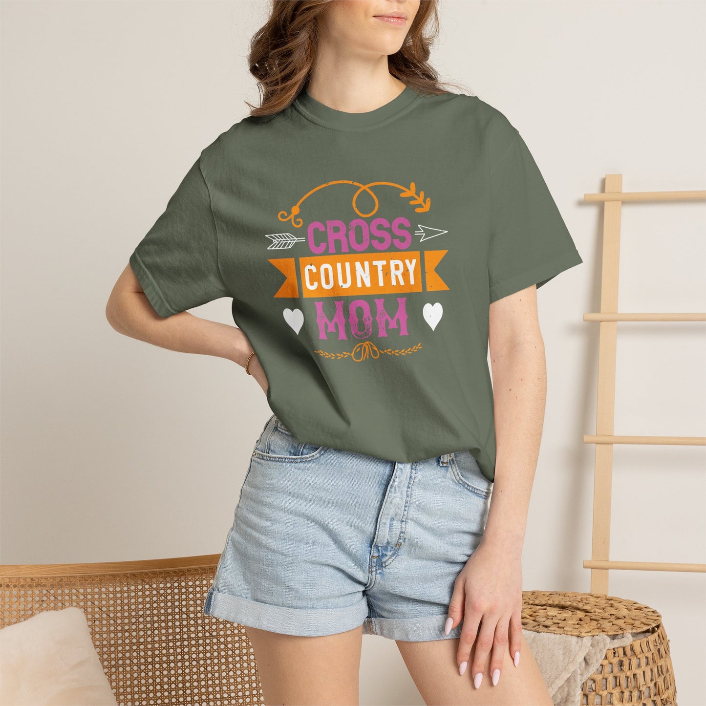 Mom T-shirt Mother Day Mama Tee Unisex Comfort Colors Garment-Dyed Cotton h68