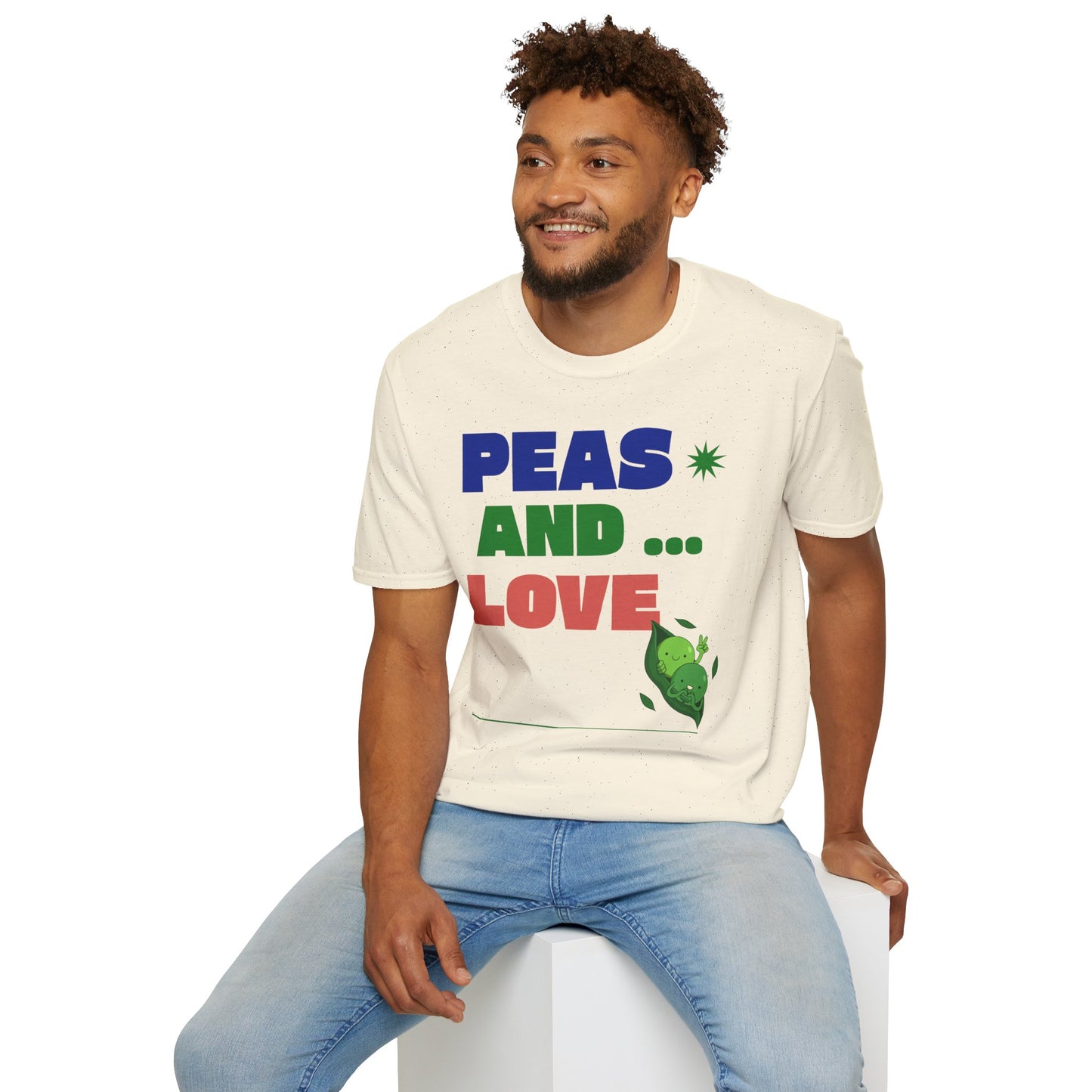 Food Tees, Funny Food T Shirts, Funny T Shirts, Shirt with Vegetables, Shirt with Peas