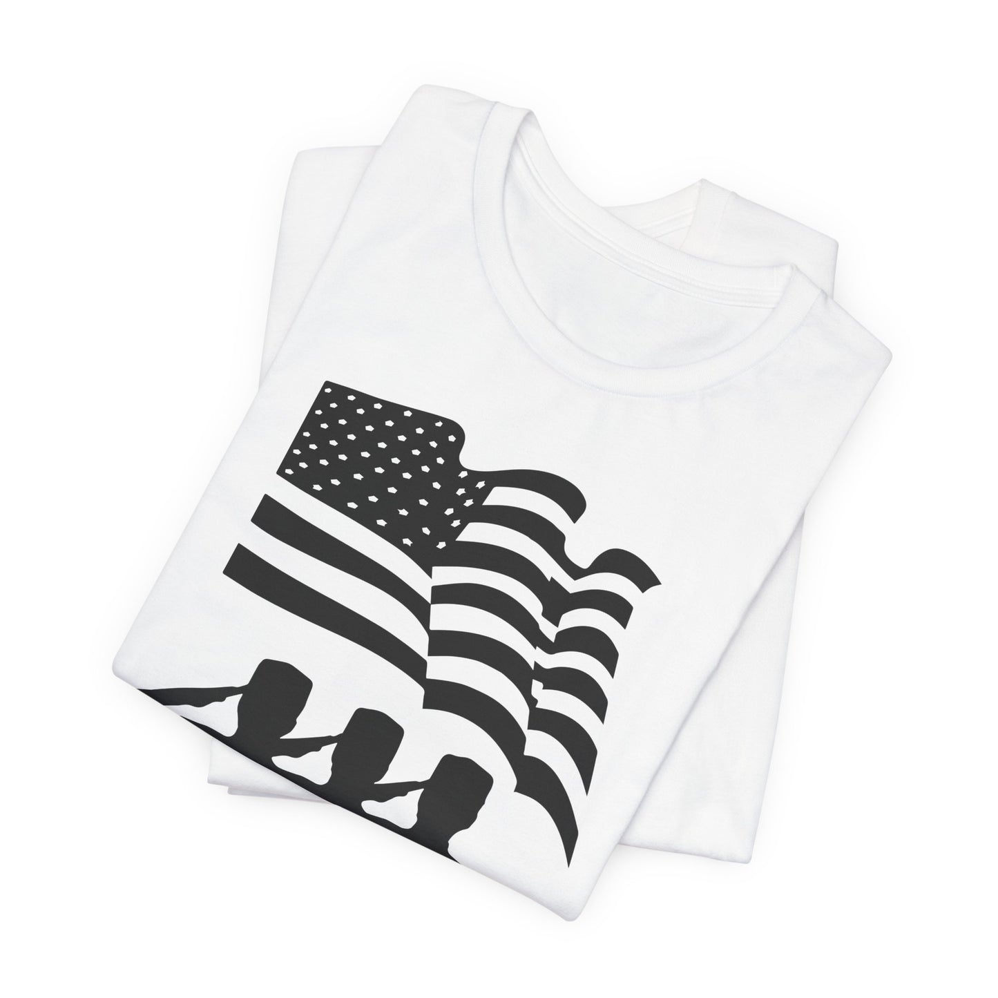 Happy Veterans Day saluting soldiers T-Shirt Patriotic American flag Unisex Cotton v51