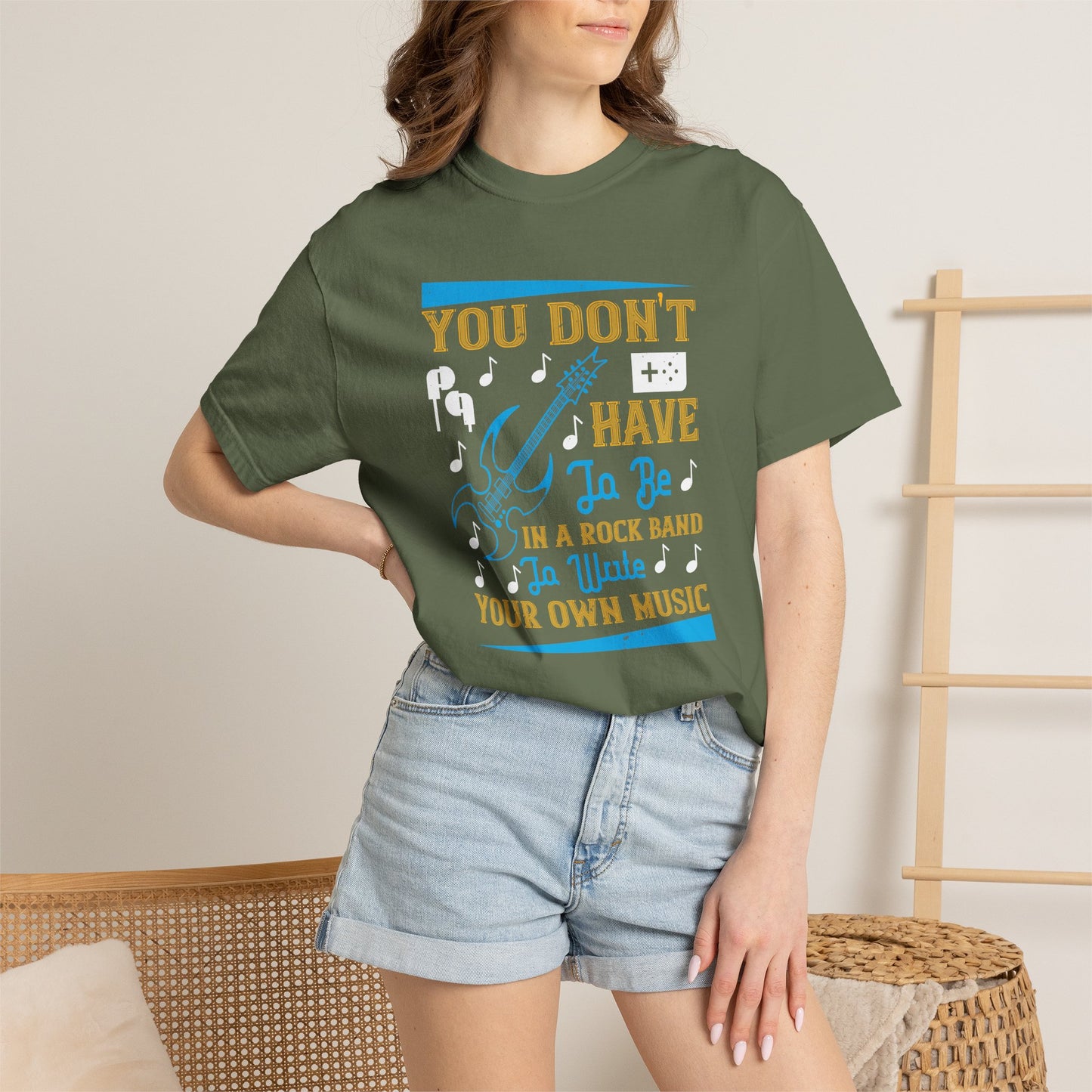 Music Graphic Design Unisex Cotton T-shirt u1