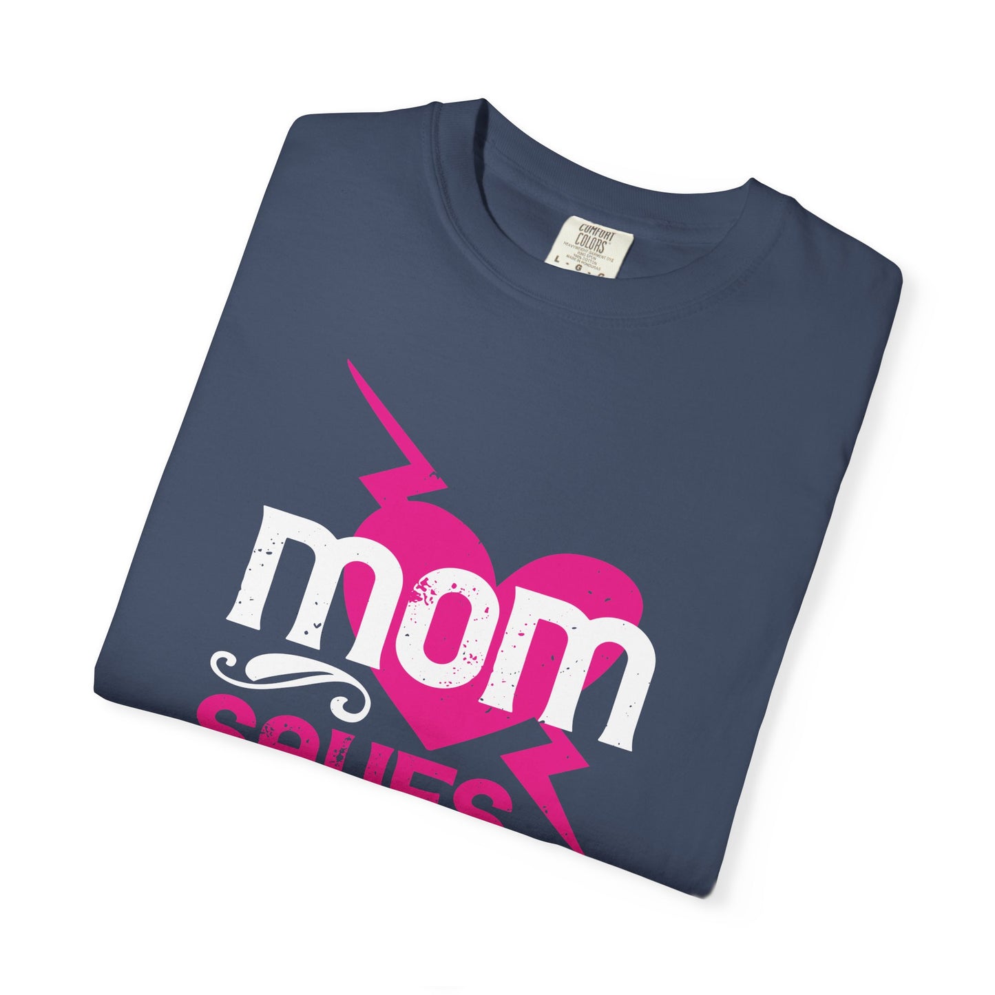 Mom T-shirt Mother Day Mama Tee Unisex Comfort Colors Garment-Dyed Cotton h80