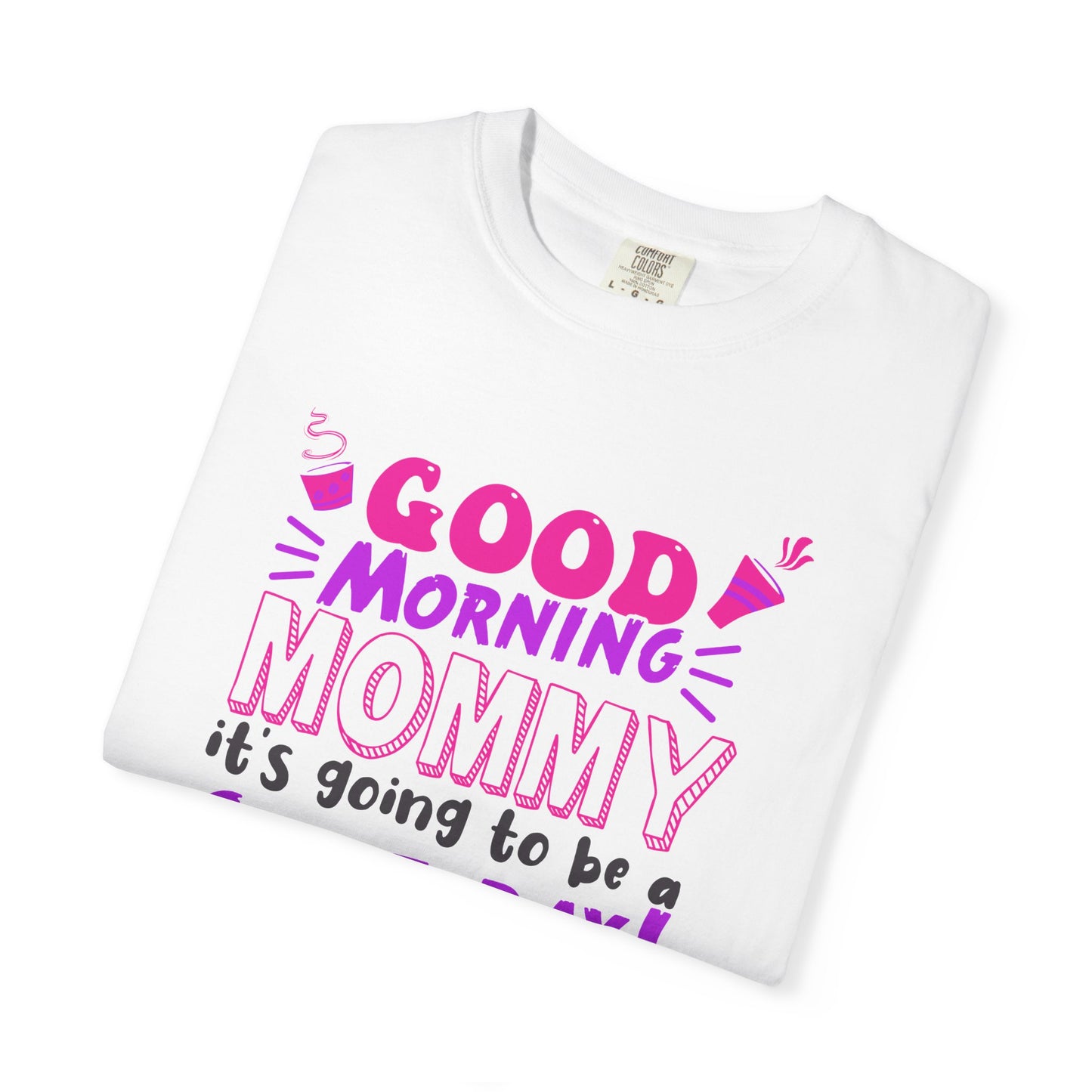 Mom T-shirt Mother's Day Mama Tee Unisex Comfort Colors Garment-Dyed Cotton h41