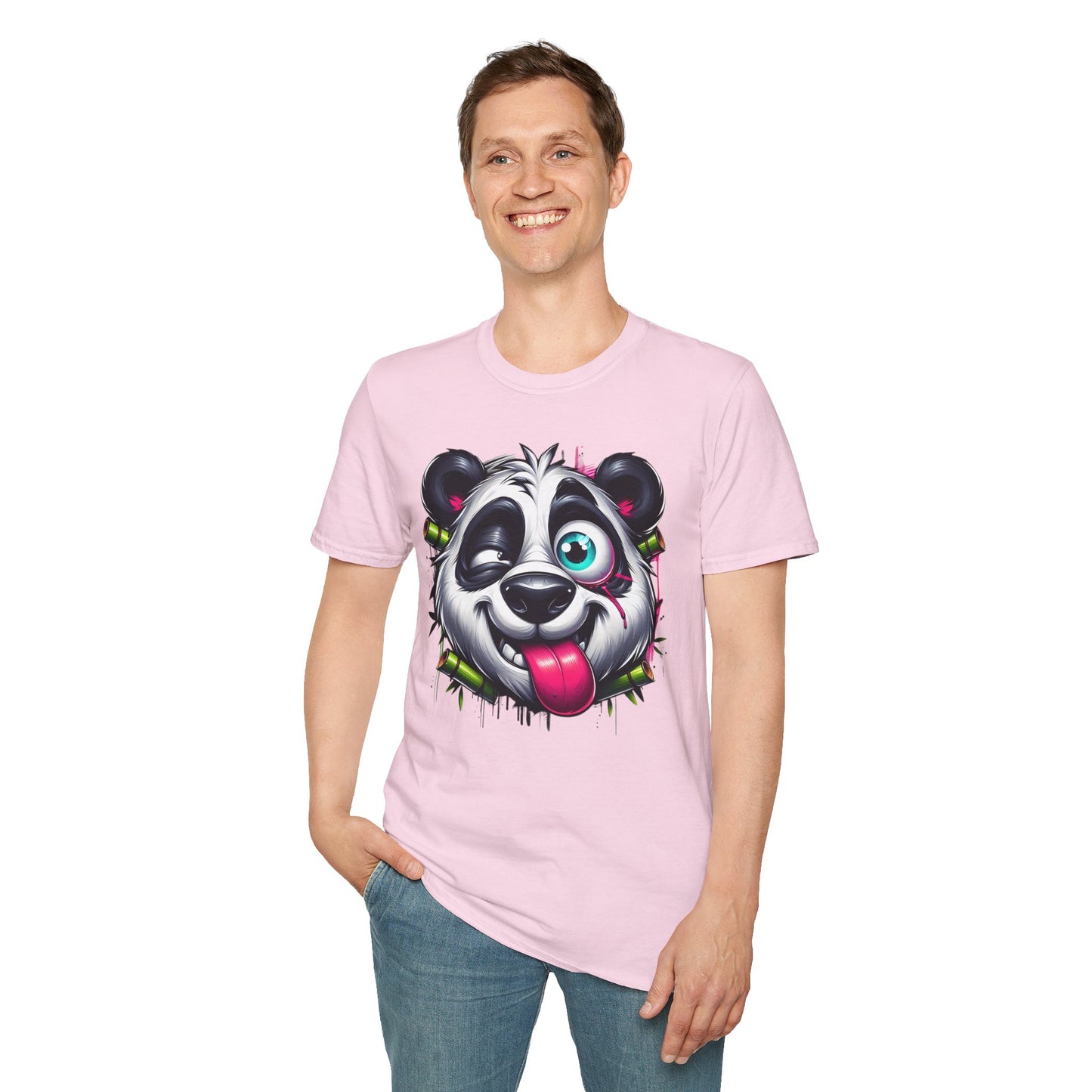Animals Tees, Funny Animals Shirt, T Shirts with Funny Animals, T-Shirt with Panda, Panda Tees