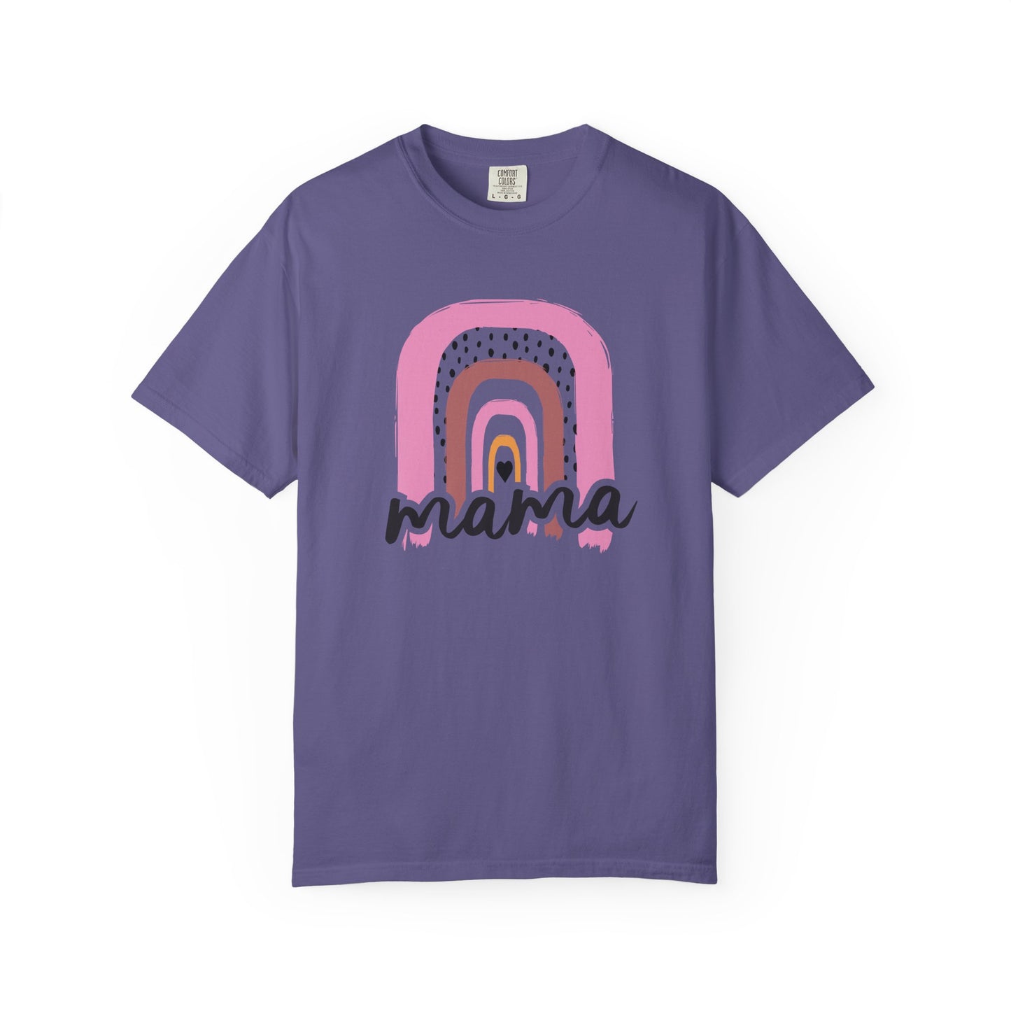 Mom T-shirt Mother's Day Mama Tee Unisex Comfort Colors Garment-Dyed Cotton h24