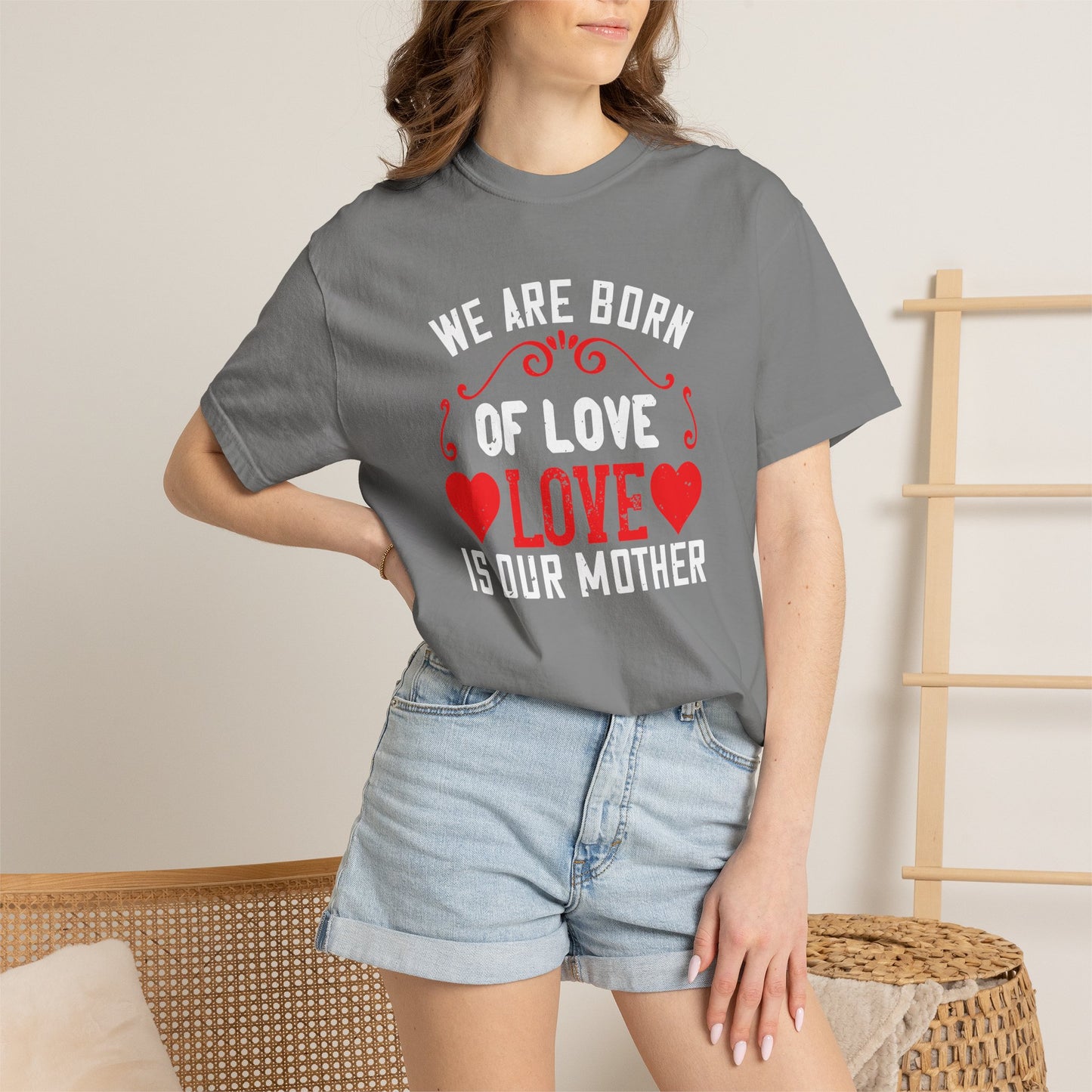 Mom T-shirt Mother Day Mama Tee Unisex Comfort Colors Garment-Dyed Cotton h98